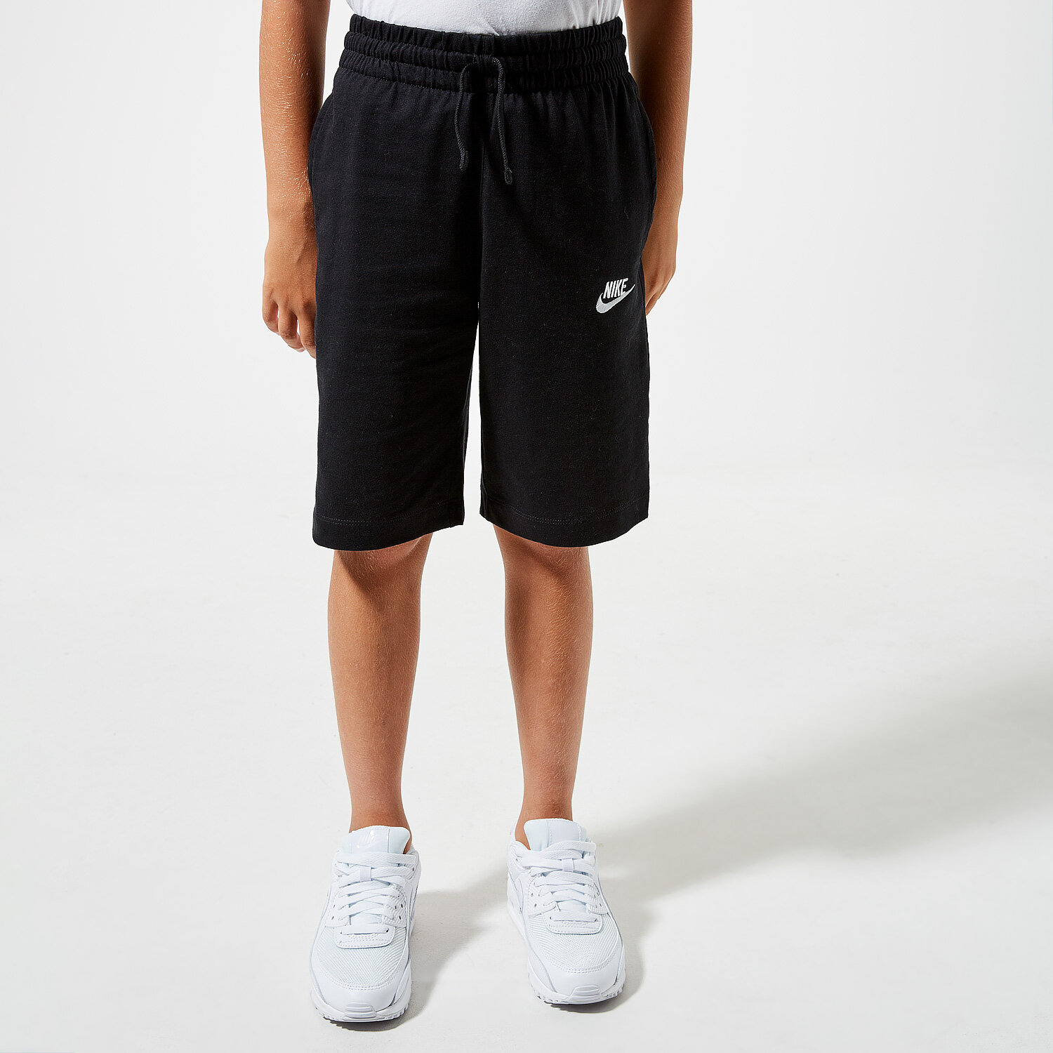 Kinder NIKE SHORTS BOYS' SPORTSWEAR SHORT 805450-011 Schwarz