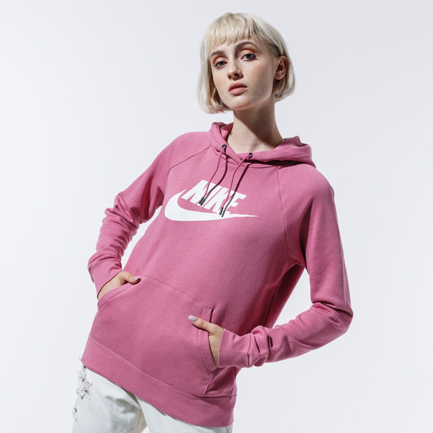Damen NIKE HOODIE SPORTSWEAR ESSENTIAL BV4126-614 Rosa
