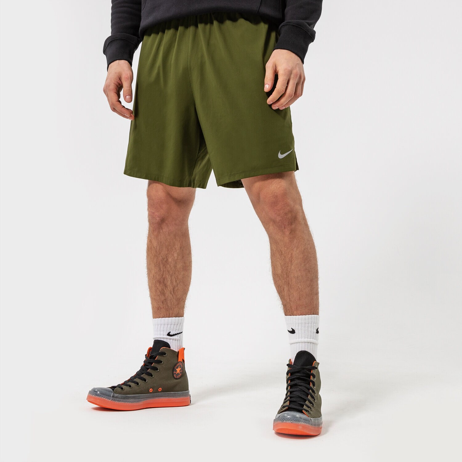 Herren Shorts NIKE SHORTS PHENOM 2IN1 SHORT 683279-331 Grün