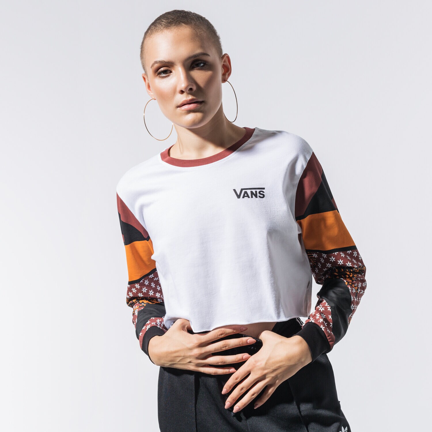 Damen T-Shirt VANS T-SHIRT SABRE VN0A4V3GWHT1 Weiß