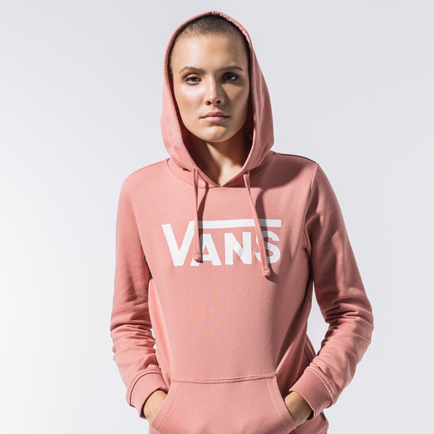 Damen VANS HOODIE CLASSIC V II HOODIE VN0A53OVZLS1 Rosa