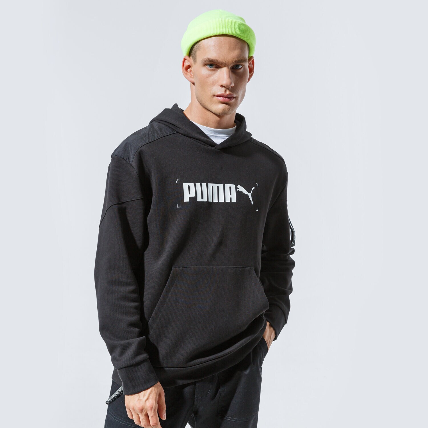 Herren PUMA HOODIE NU-TILITY HOODIE 58344101 Schwarz