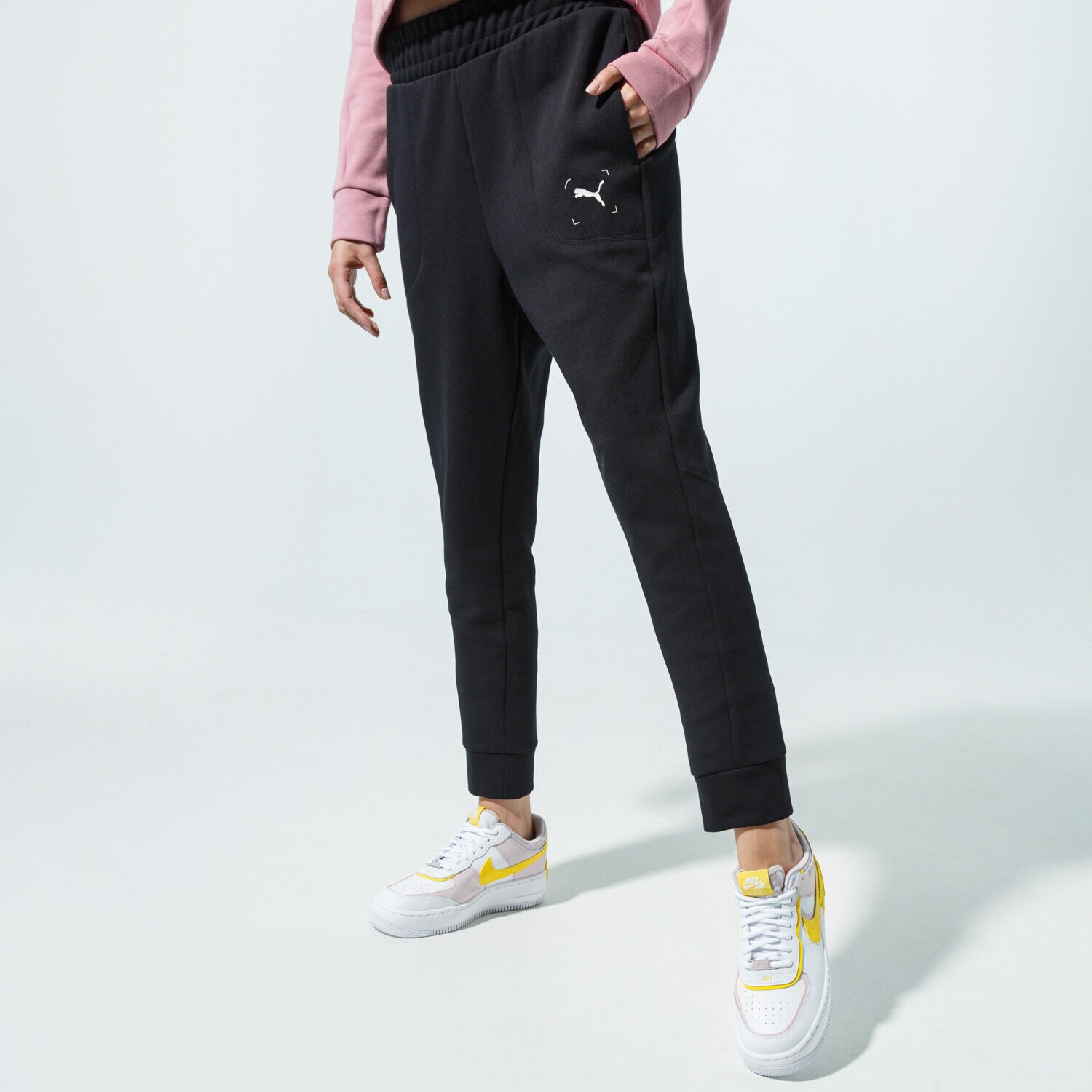 Damen Hosen PUMA HOSE NU-TILITY PANTS CL 58355101 Schwarz