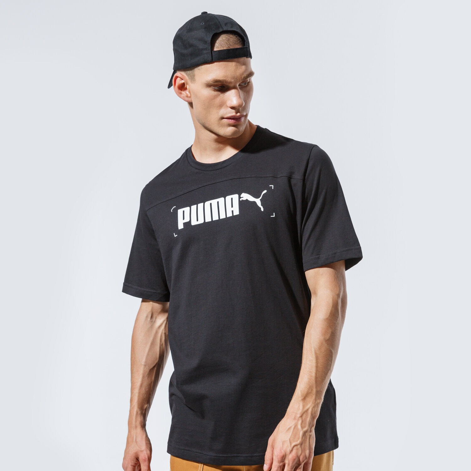Herren T-Shirt PUMA T-SHIRT NU-TILITY GRAPHIC TEE 58348701 Schwarz