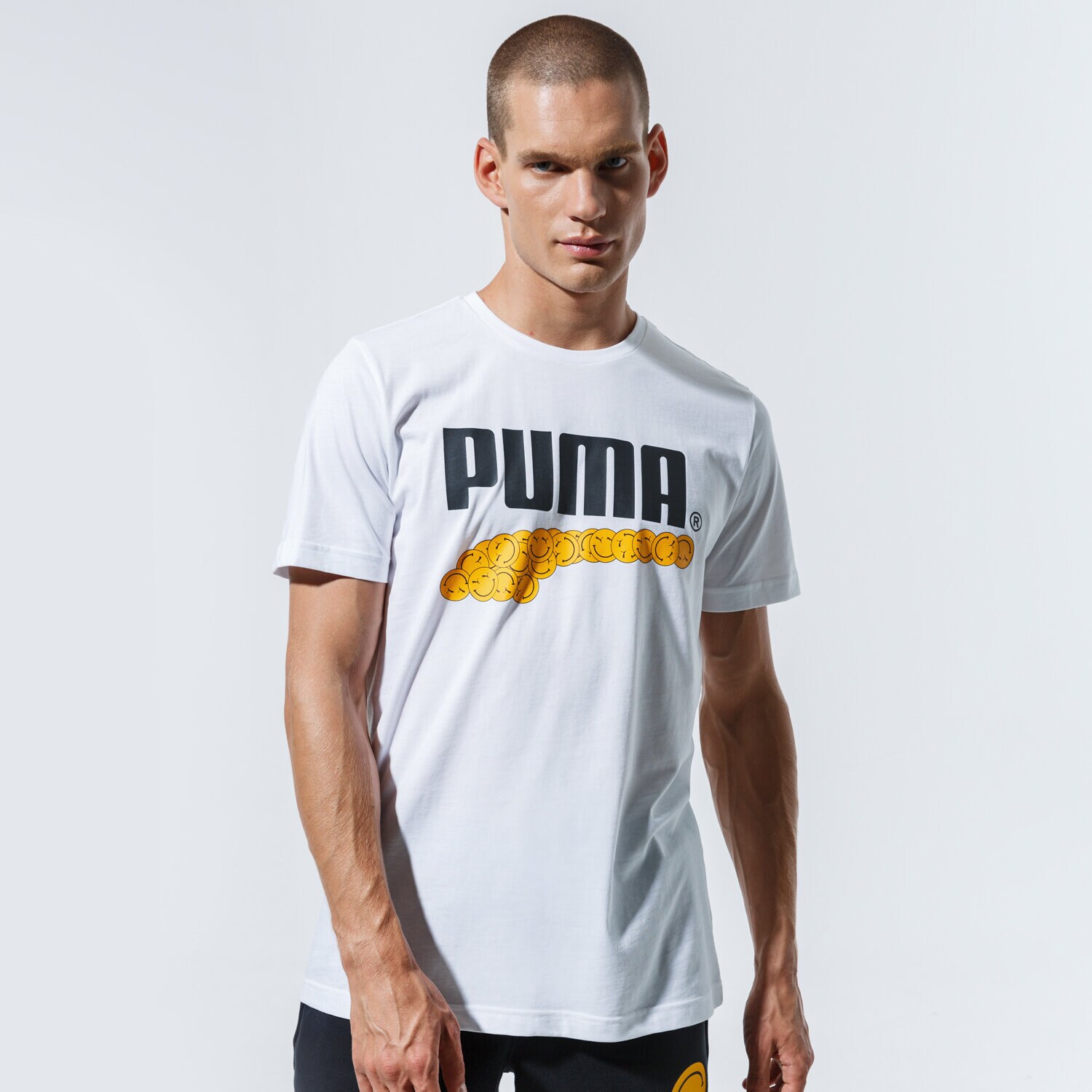 Herren T-Shirt PUMA T-SHIRT PUMA CLUB GRAPHIC TEE 59879302 Weiß