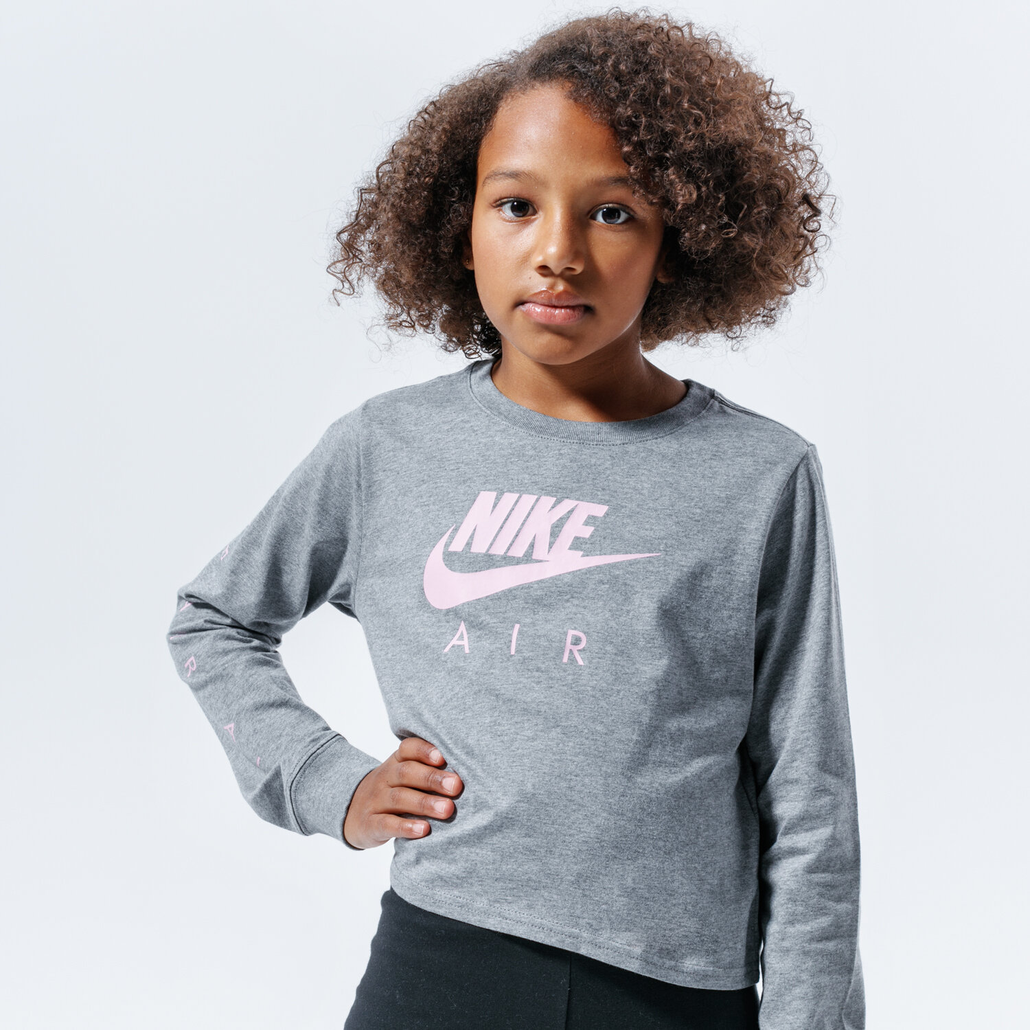 Kinder T-Shirt NIKE T-SHIRT SPORTSWEAR CV2186-091 Grau