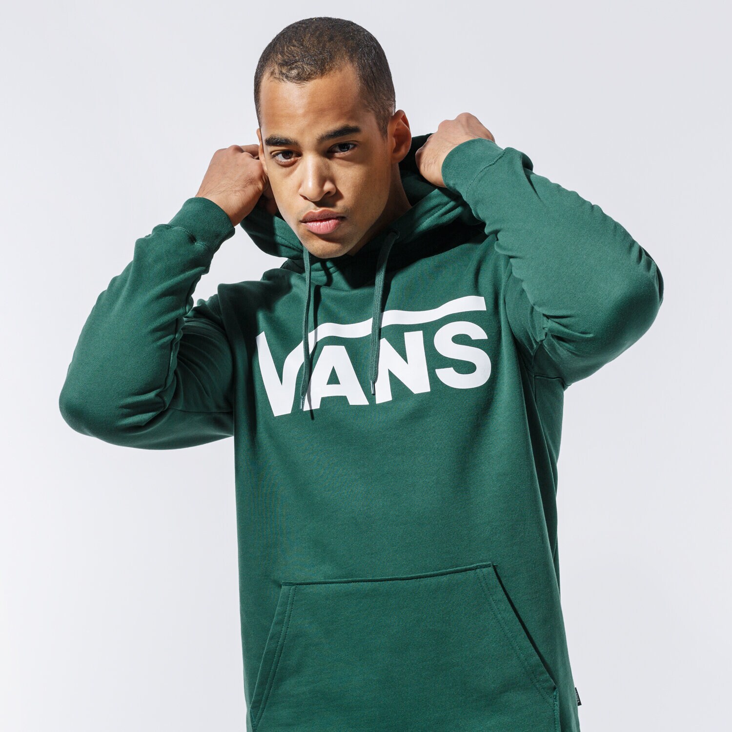 Herren VANS HOODIE VANS CLASSIC PO HOODIE II VN0A456BEEI1 Grün