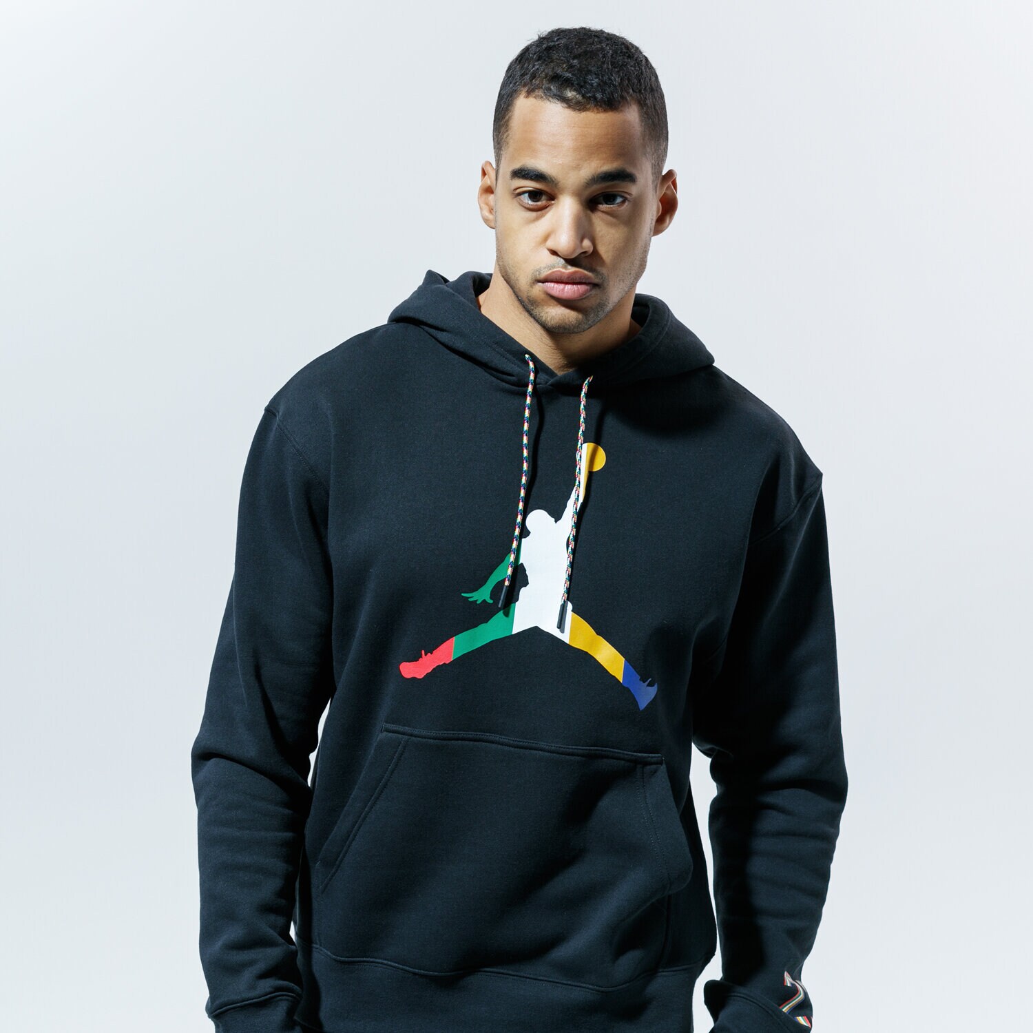 Herren JORDAN HOODIE   M J SPRT DNA MC HBR FLC PO CK9573-010 Schwarz