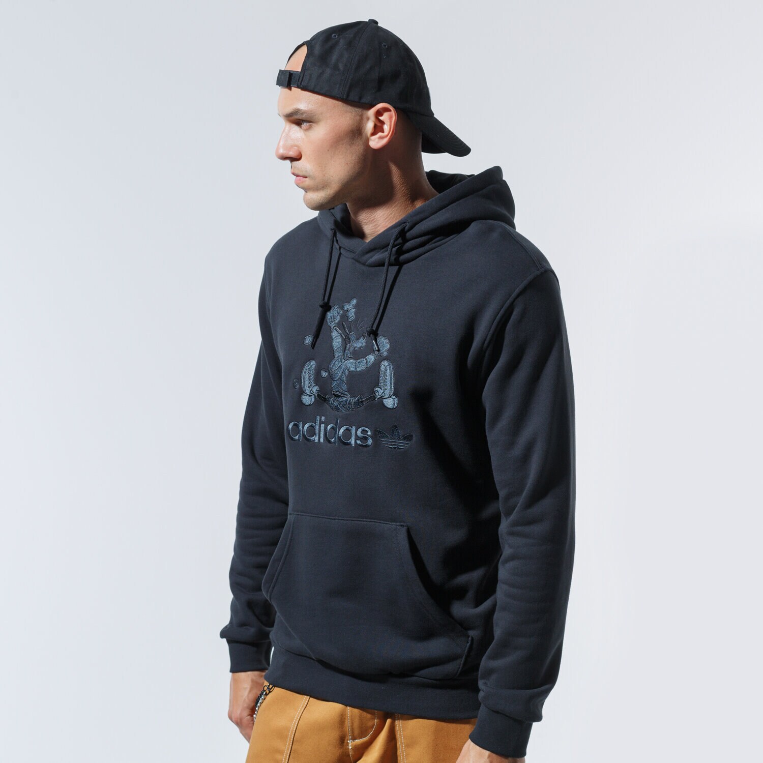 Herren ADIDAS HOODIE GOOFY HOODY GD6022 Schwarz