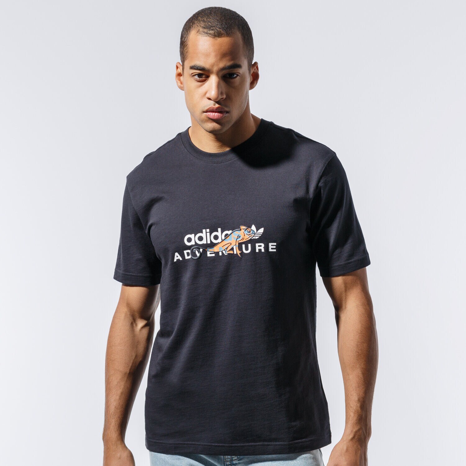 Herren T-Shirt ADIDAS T-SHIRT ADV GRAPHIC TEE GD5610 Schwarz