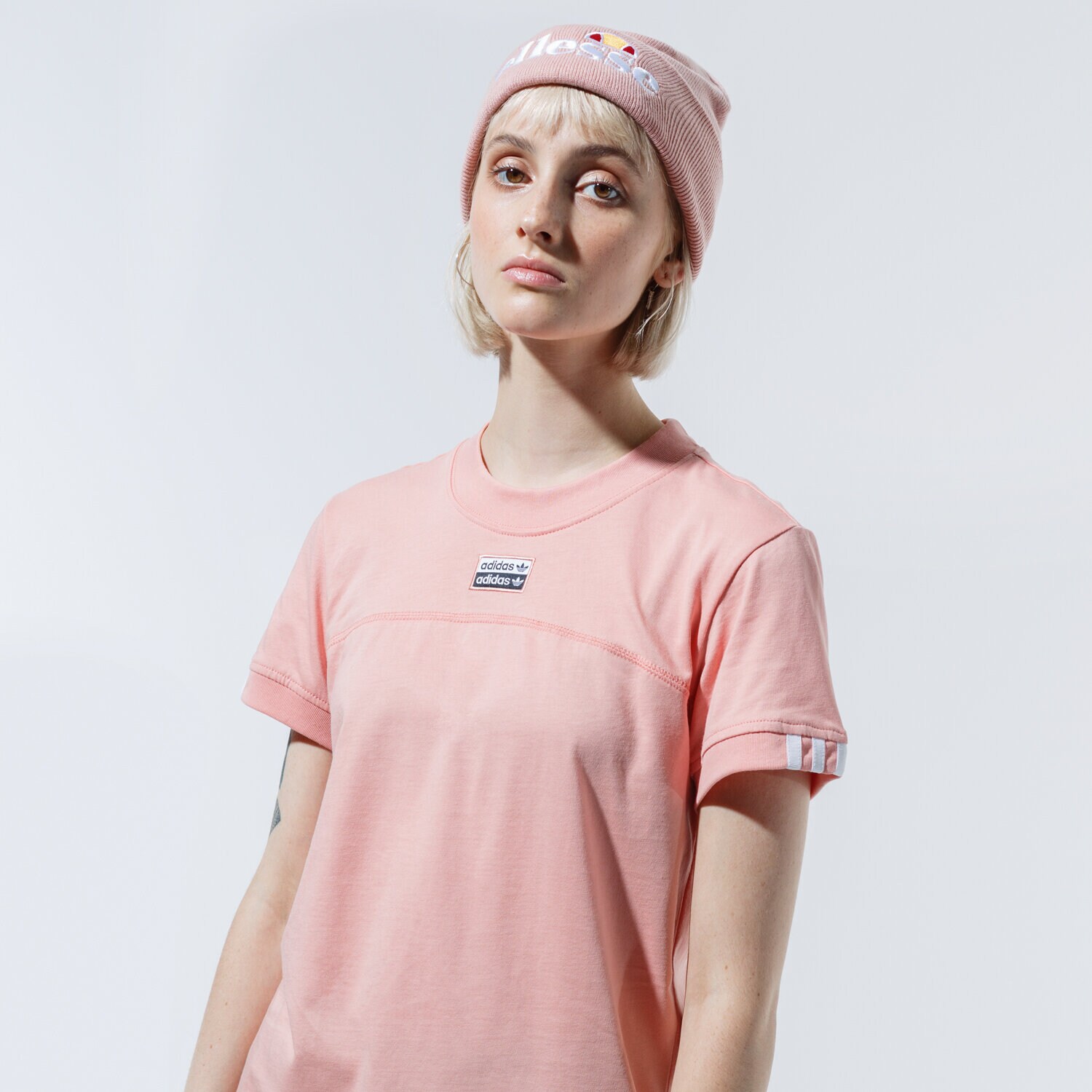 Damen T-Shirt ADIDAS T-SHIRT R.Y.V. TEE GD3806 Rosa