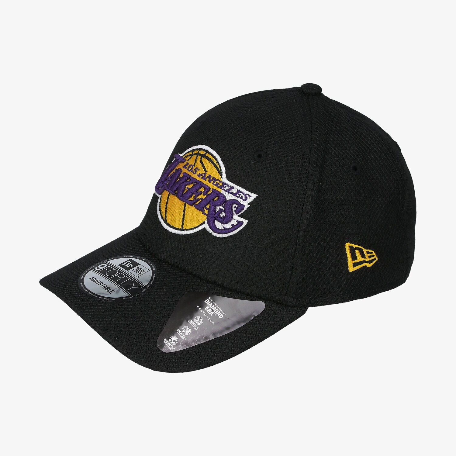 Herren Cap NEW ERA MÜTZE DIAMOND ERA 9FORTY LAKERS LOS ANGELES LAKERS B 12490290 Schwarz