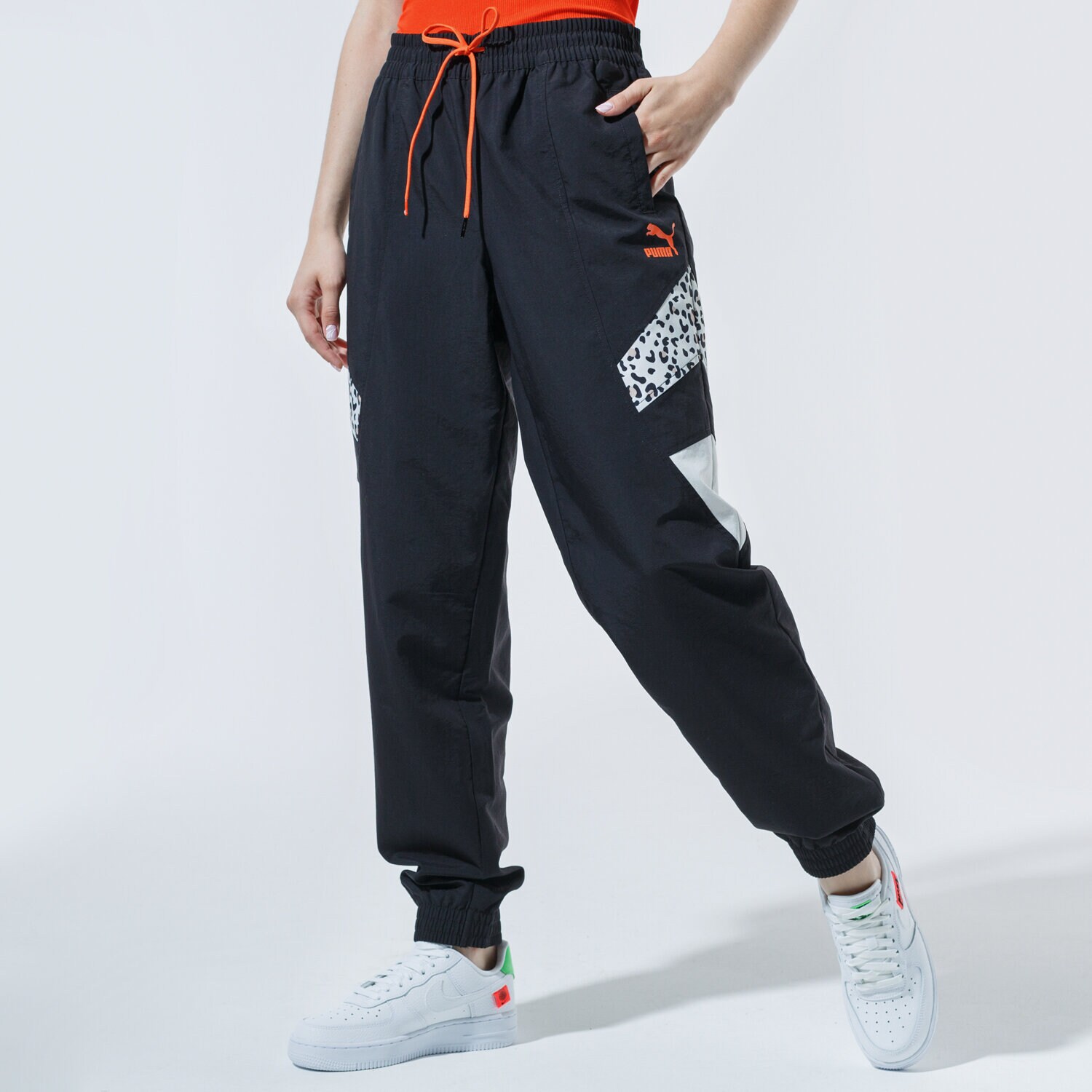 Damen Hosen PUMA HOSE TFS TRACK PANTS 59776101 Schwarz