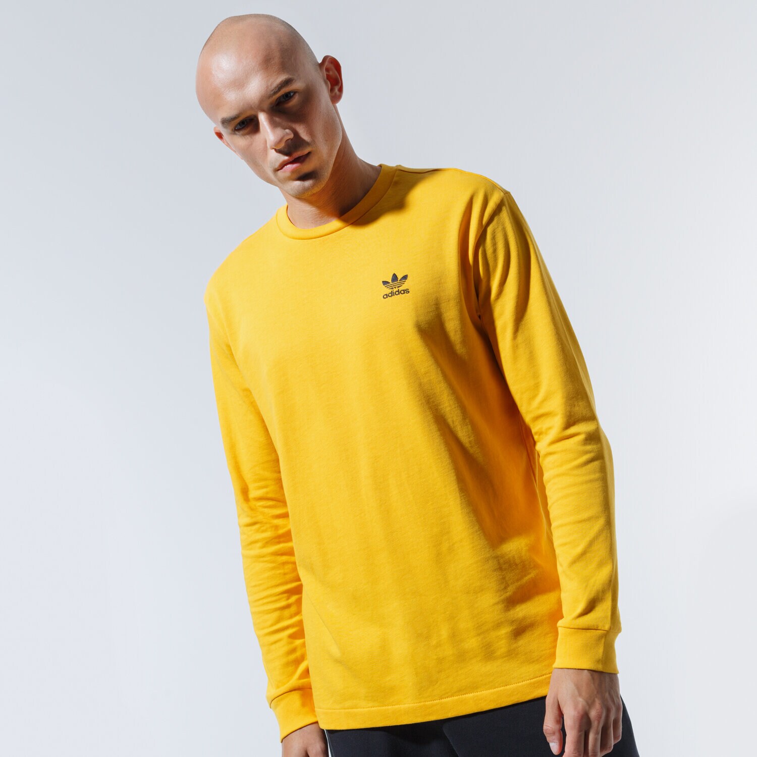Herren T-Shirt ADIDAS T-SHIRT B+F TRFL LS TEE GE0862 Gelb