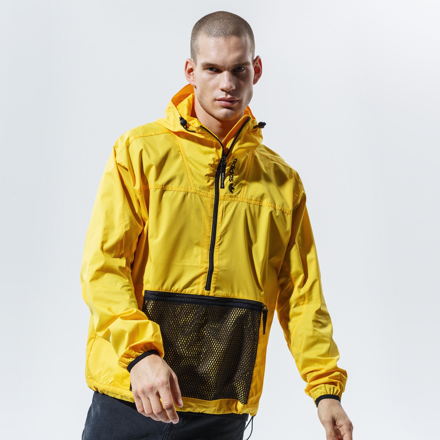 Herren Winterjacke ADIDAS JACKE ADV ARCH ANORAK GD5591 Gelb
