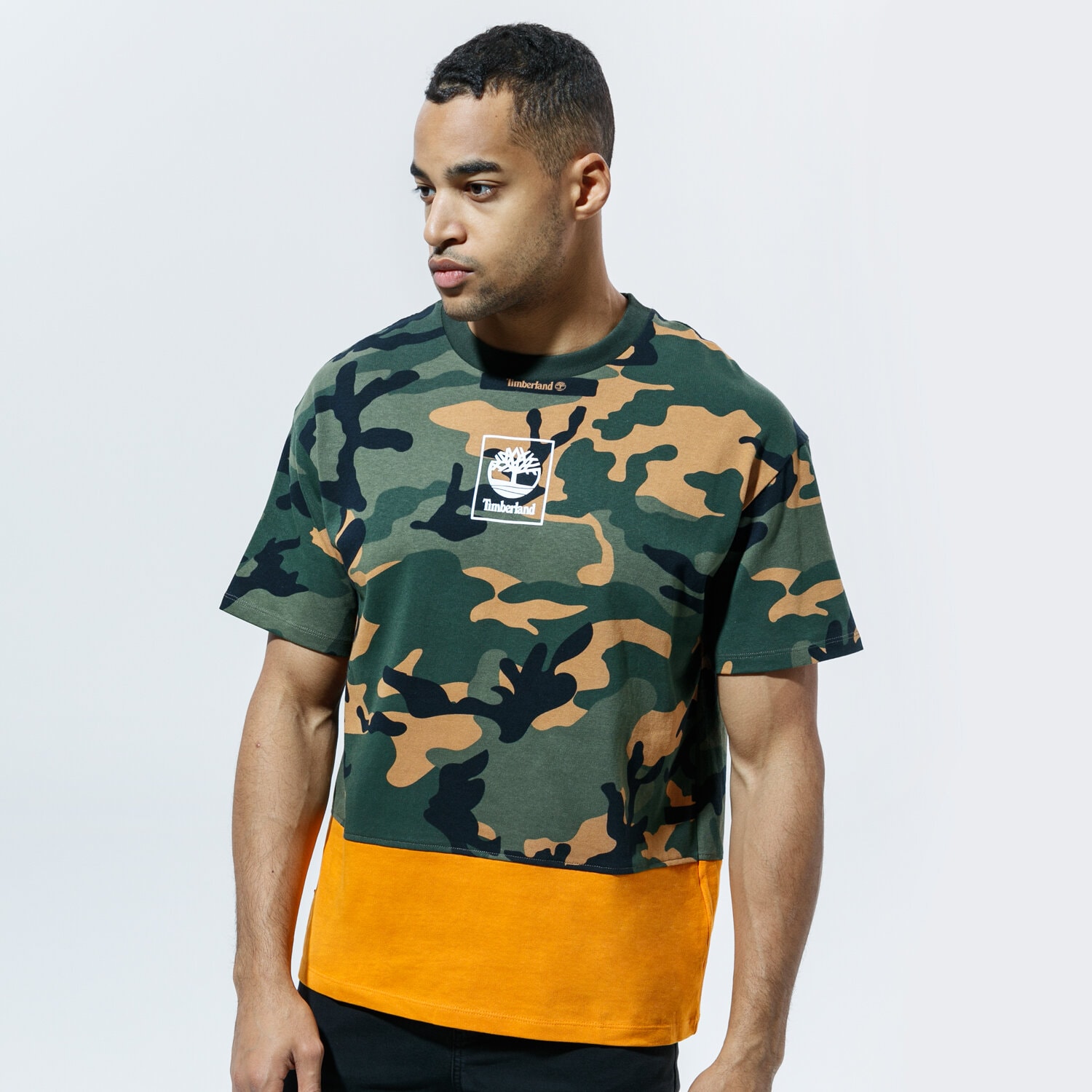 Herren T-Shirt TIMBERLAND T-SHIRT YC SS CAMO TEE TB0A2AG7AP91 Multicolor