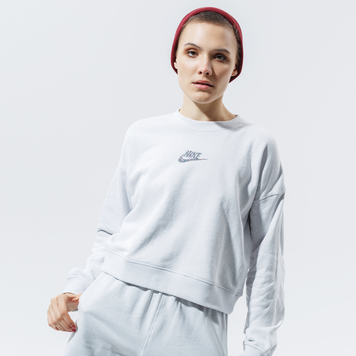 Damen NIKE SWEATSHIRT NIKE SPORTSWEAR FT M2Z CU6403-094 Grau