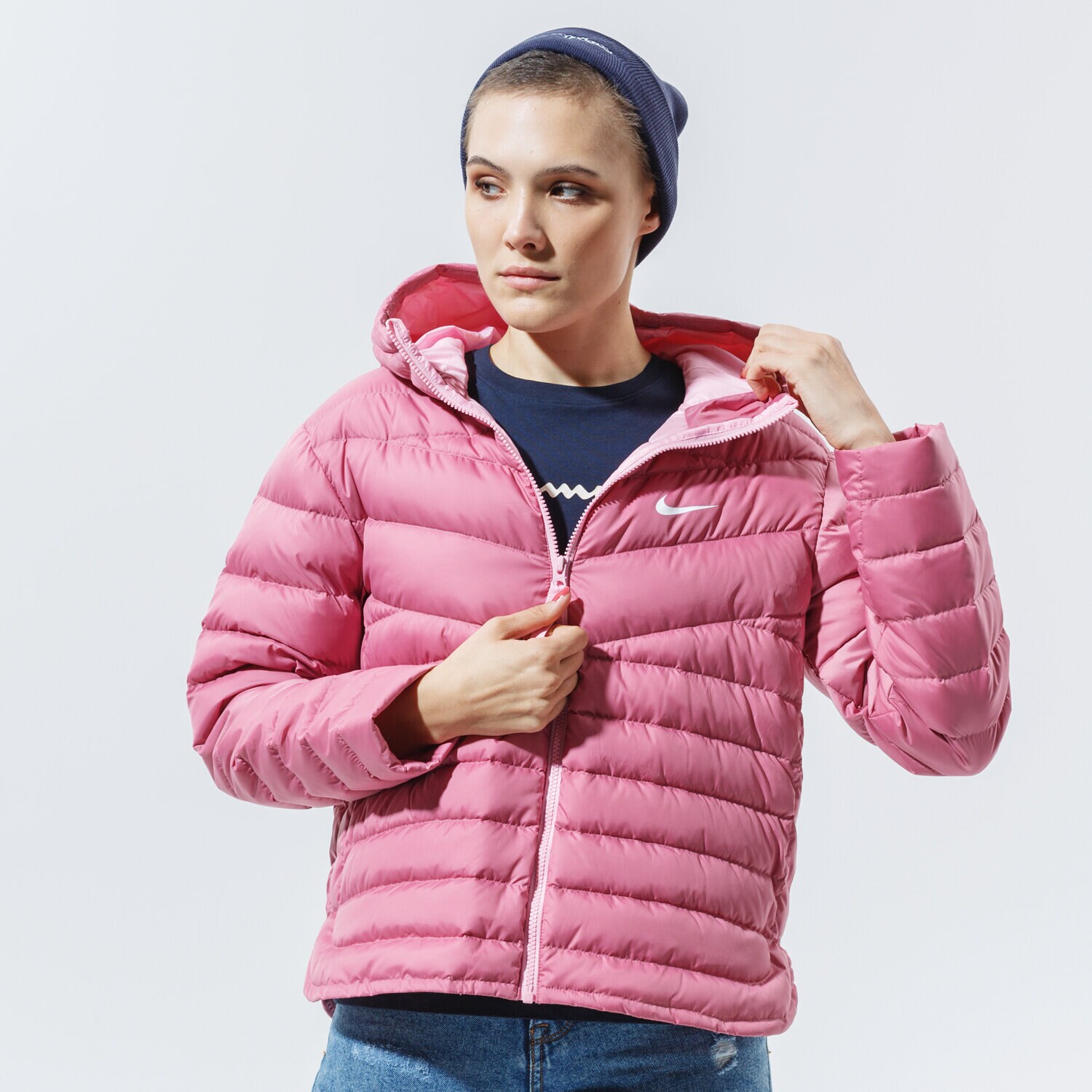 Damen Winterjacke NIKE JACKE WINTER W NSW WR LT WT DWN JKT CU5094-614 Rosa