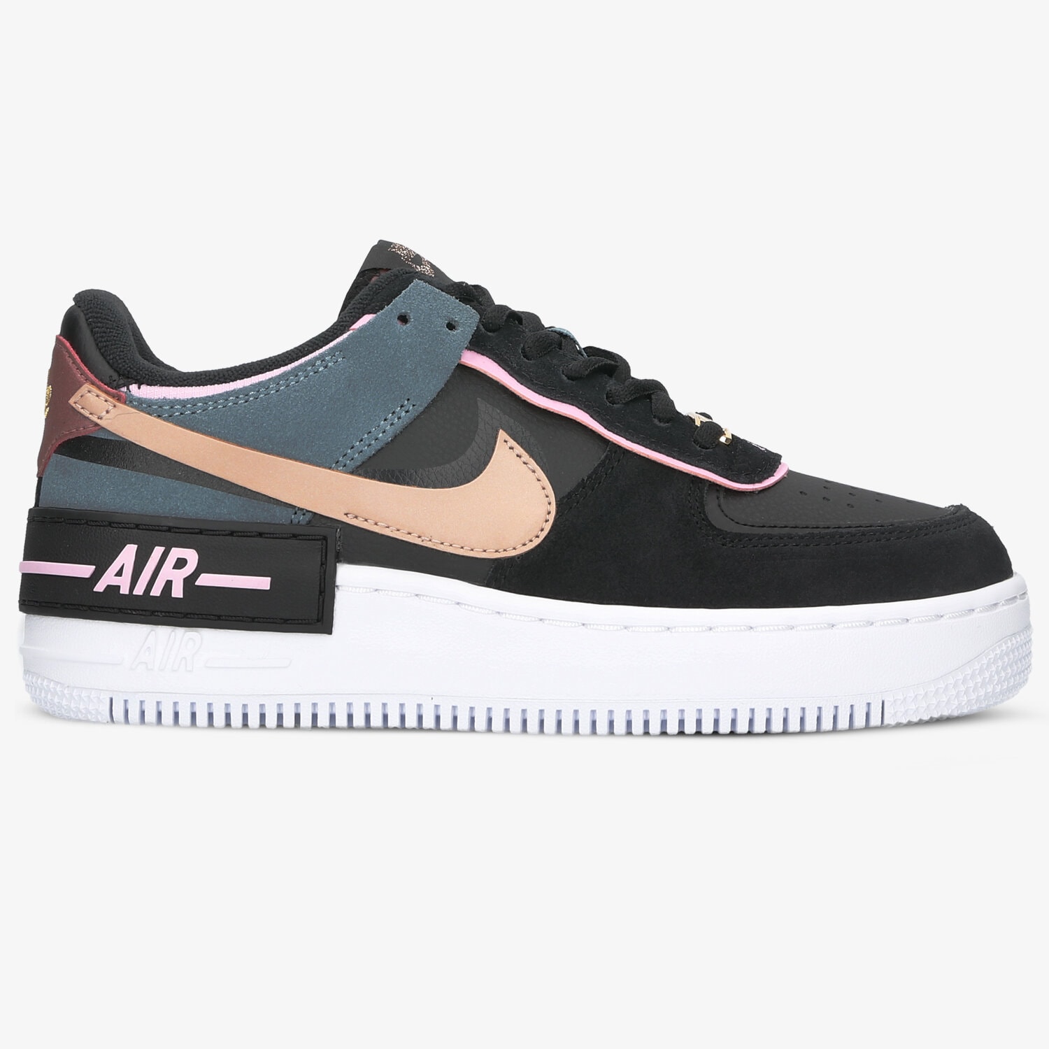 Damen Sneaker NIKE AIR FORCE 1 SHADOW  CU5315-001 Multicolor