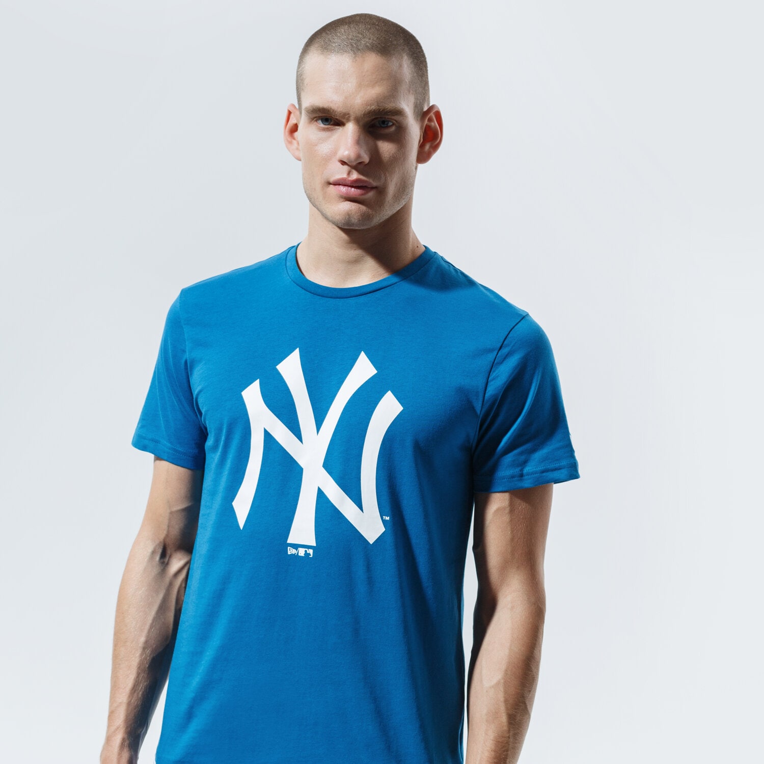 Herren T-Shirt NEW ERA T-SHIRT MLB SEASONAL TEAM LOGO TEE NEYYAN DTL 12485706 Blau
