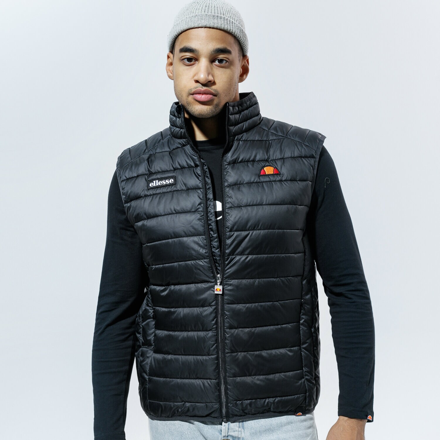Herren Weste ELLESSE WESTE BARDY BLK SHS08747011 Schwarz
