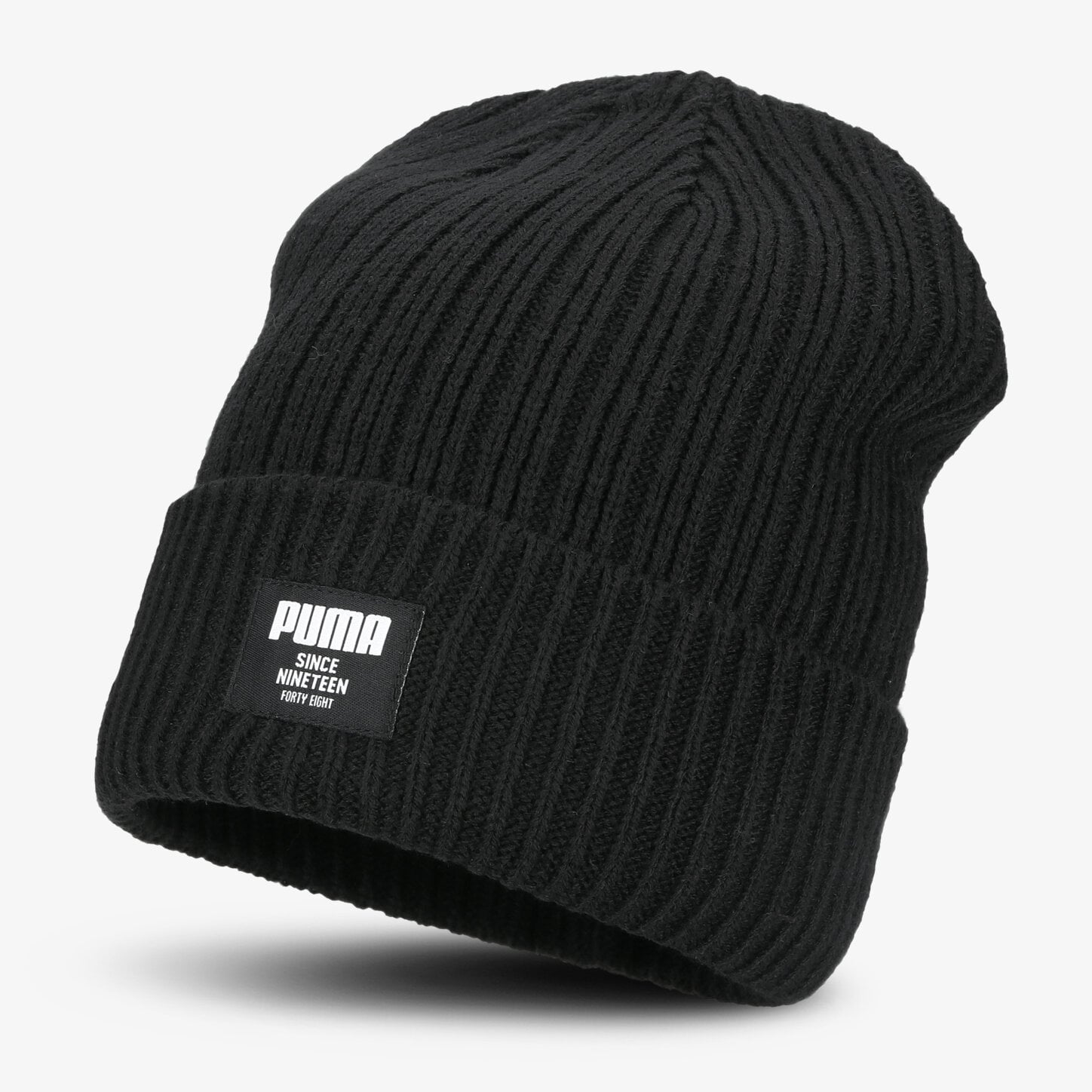 Kinder Mütze PUMA MÜTZE WINTER RIBBED CLASSIC BEANIE 2283101 Schwarz