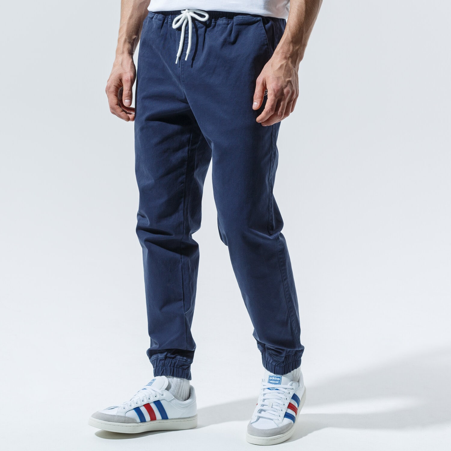 Herren Hosen CHAMPION HOSE ELASTIC CUFF PANTS 215193BS538 Dunkelblau