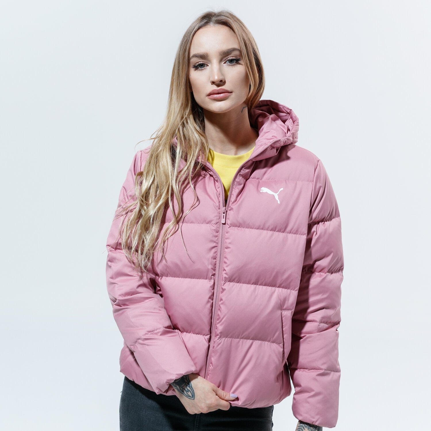 Damen Winterjacke PUMA JACKE WINTER ESS+ DOWN JACKET 58221816 Rosa