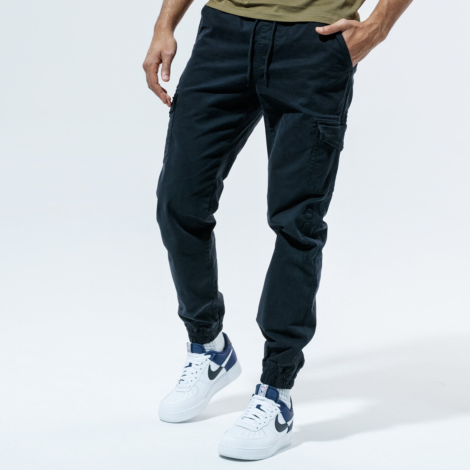 Herren Hosen CHAMPION HOSE ROCHESTER ELASTIC CUFF PANTS 215194KK001 Schwarz