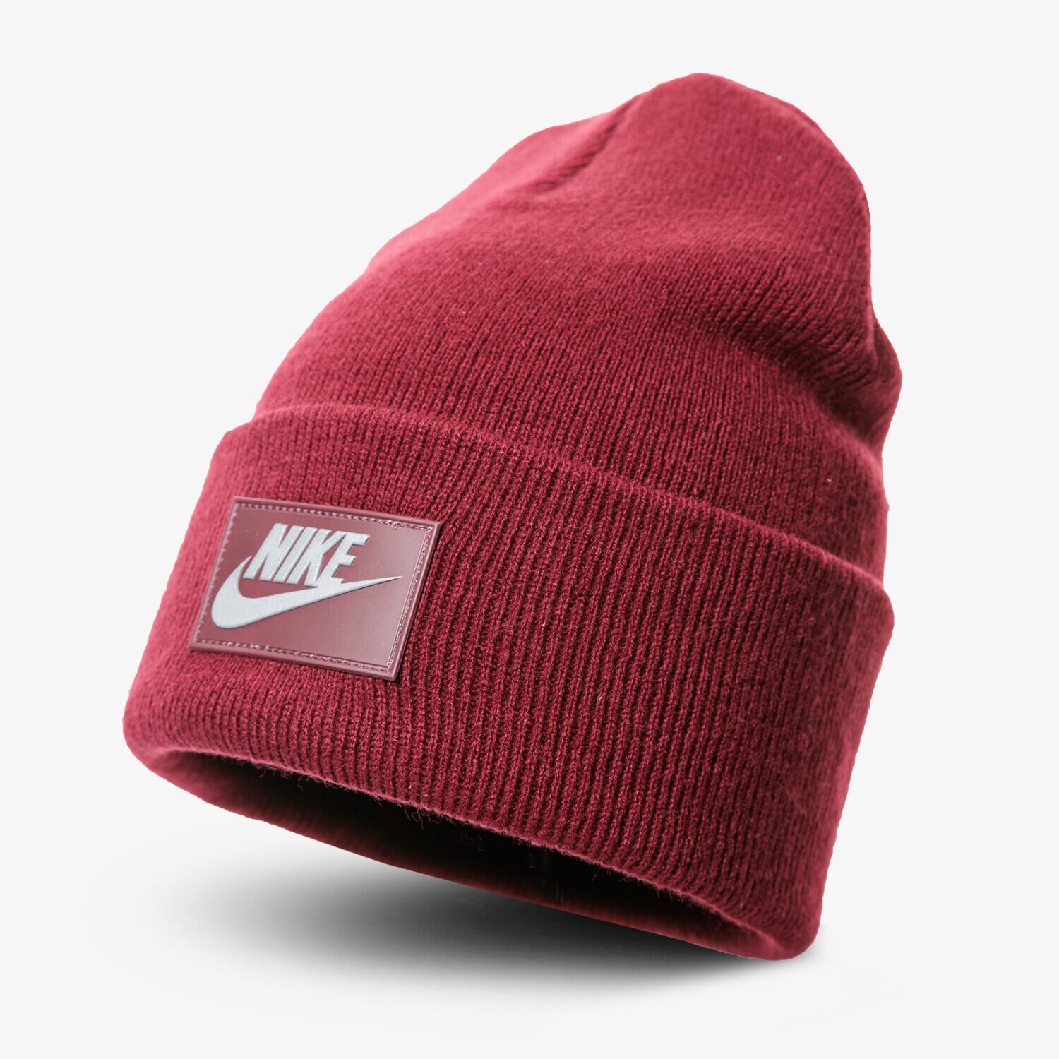 Kinder Mütze NIKE MÜTZE WINTER U NSW CUFFED BEANIE FUT FLASH DA2021-638 Dunkelrot