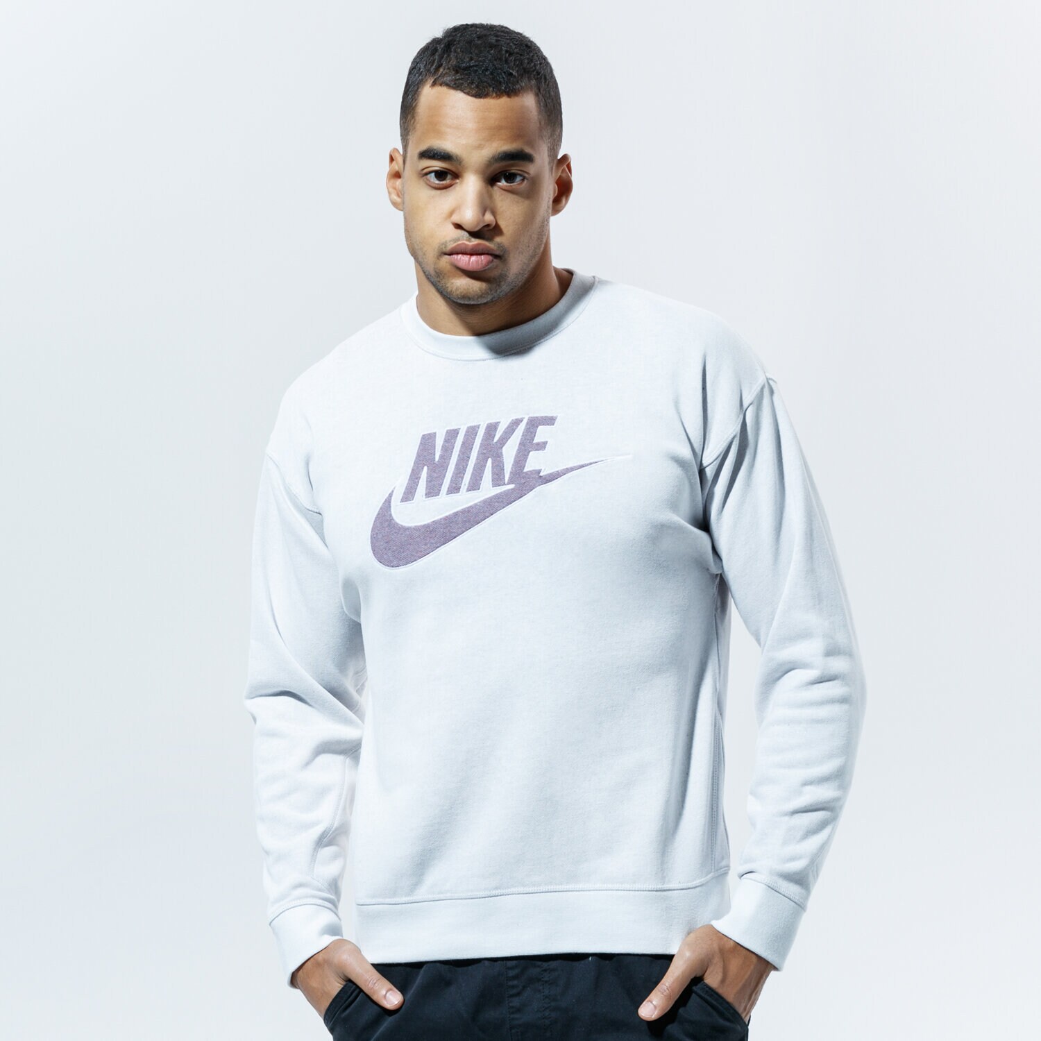 Herren NIKE SWEATSHIRT SPORTSWEAR ESSENTIALS CU4507-910 Grau