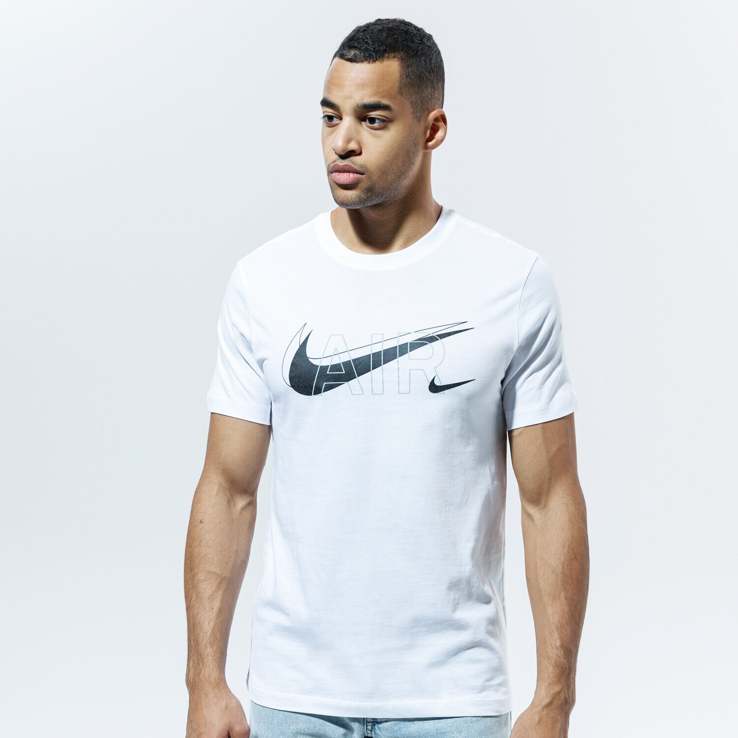 Herren T-Shirt NIKE T-SHIRT M NSW TEE AIR PRNT PACK DD9702-100 Weiß