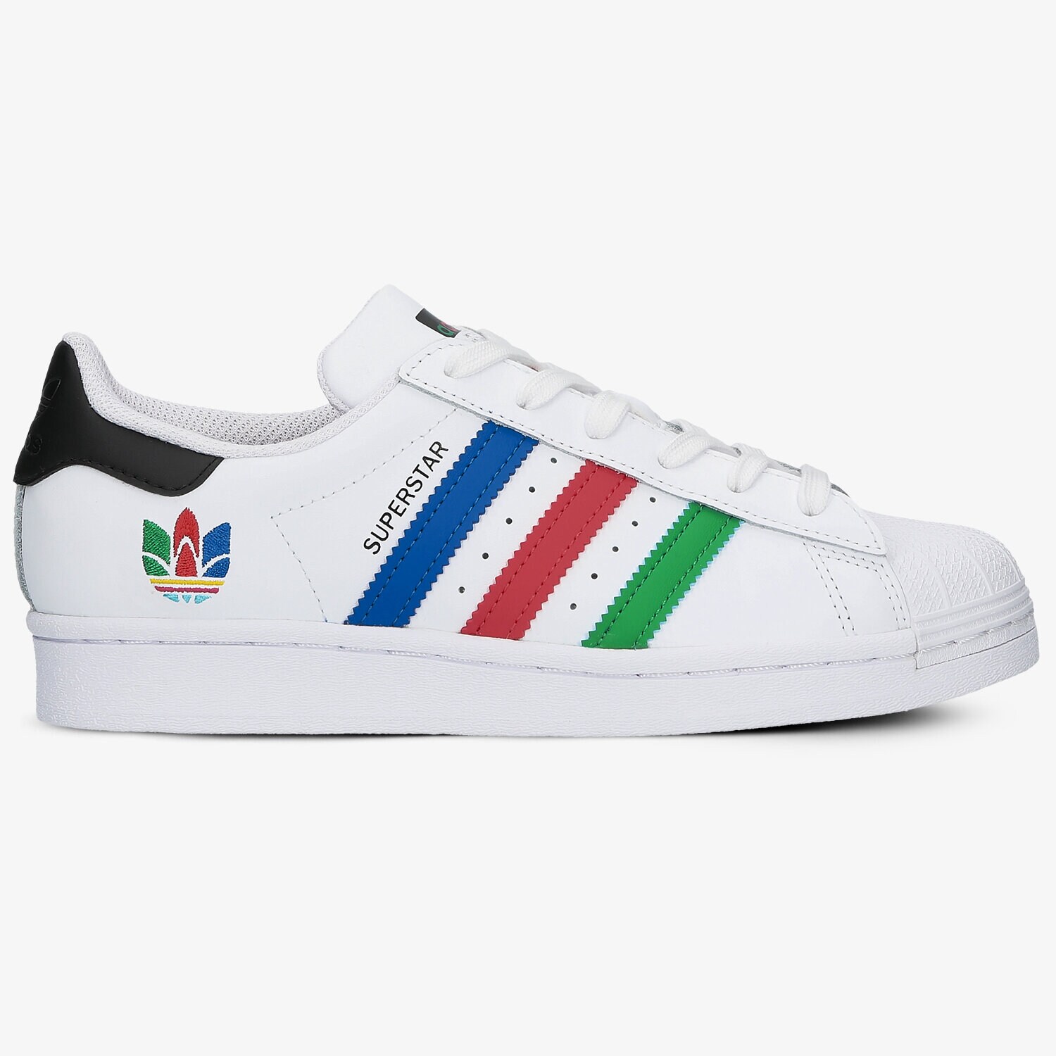 Kinder Sneaker ADIDAS SUPERSTAR J  FW5236 Weiß
