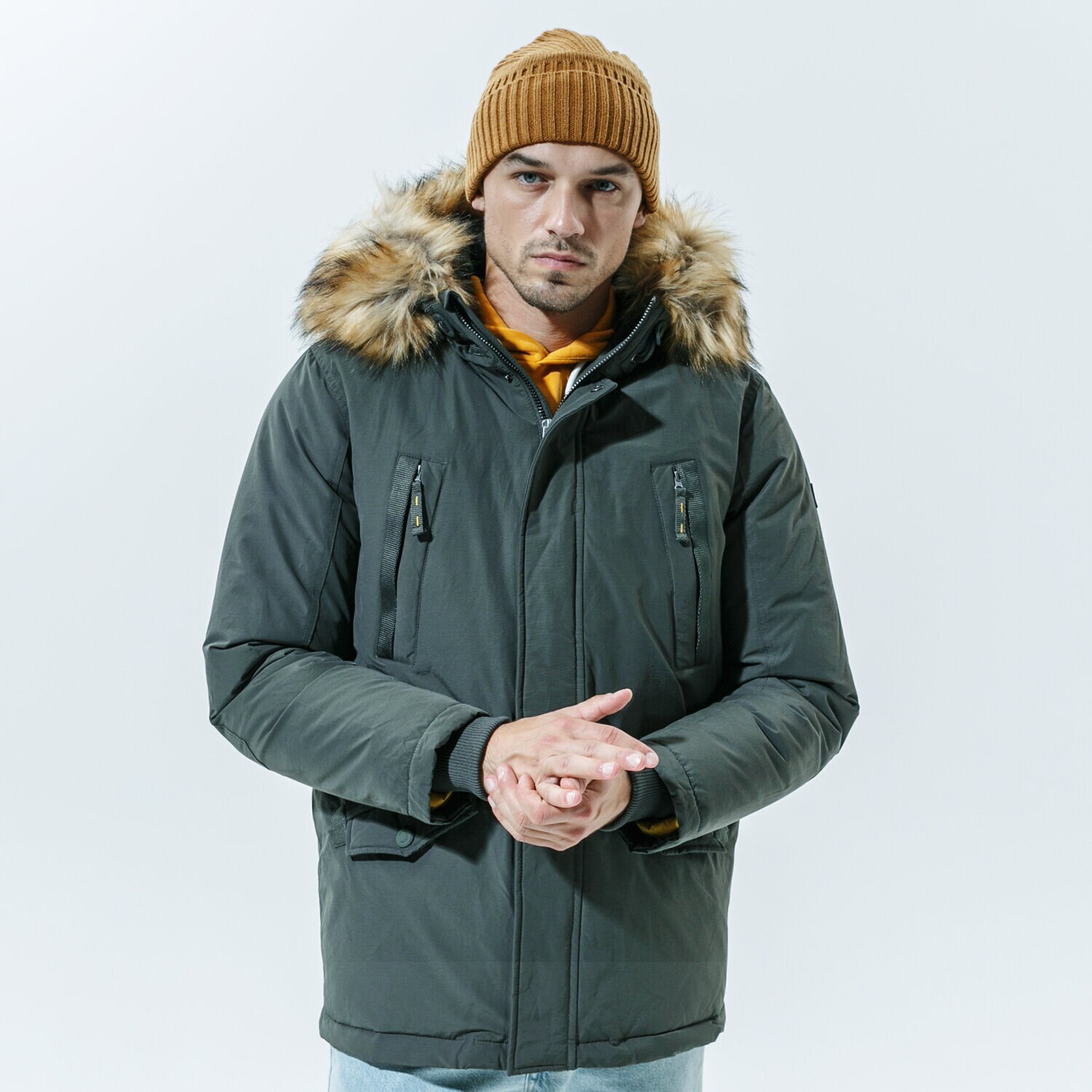 Herren Winterjacke CONFRONT JACKE WINTER NERS JKT CFV320KUD02002 Khaki