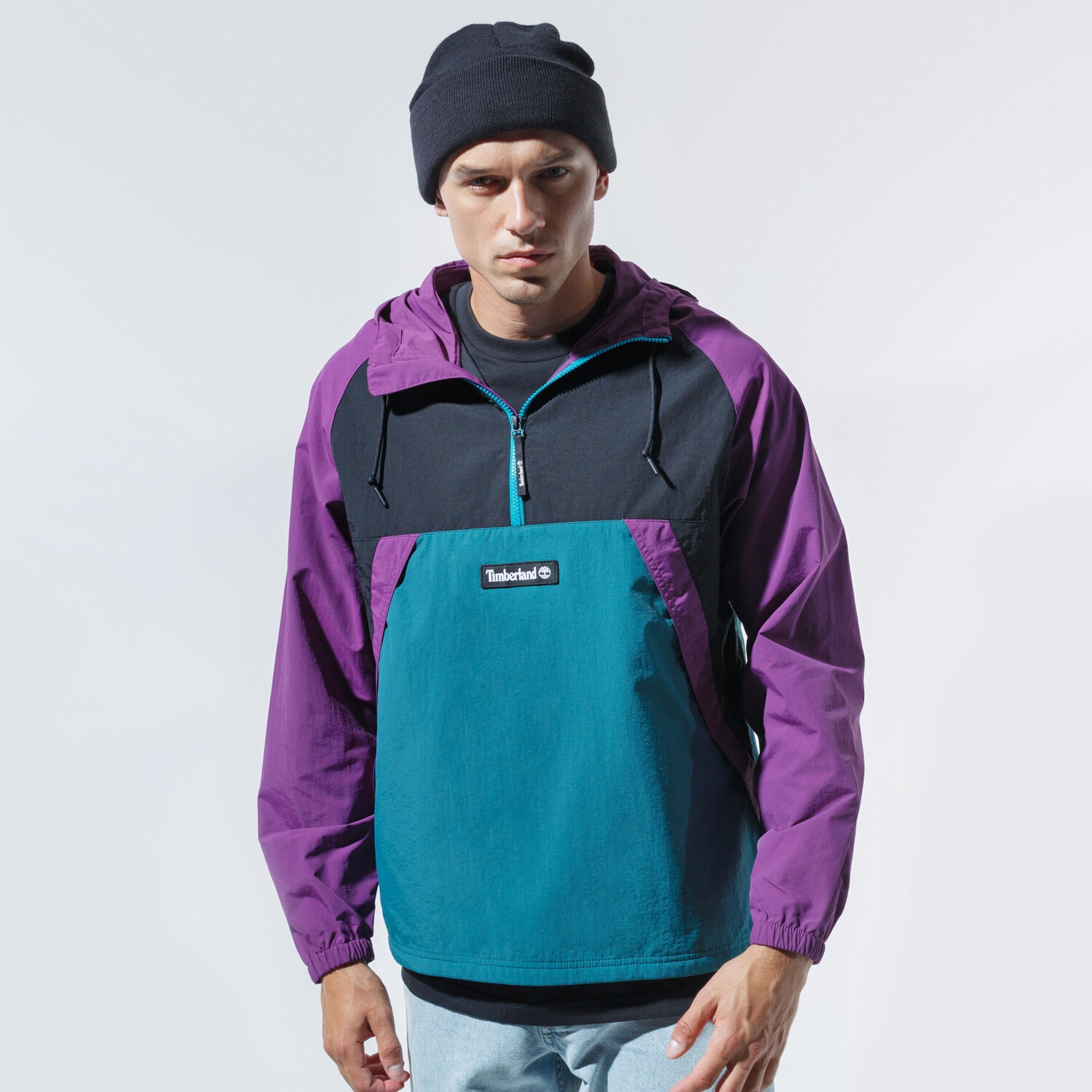 Herren Winterjacke TIMBERLAND JACKE YC CORE+ WINDBREAKER PULLOVER JACKET TB0A2BUUAR71 Multicolor