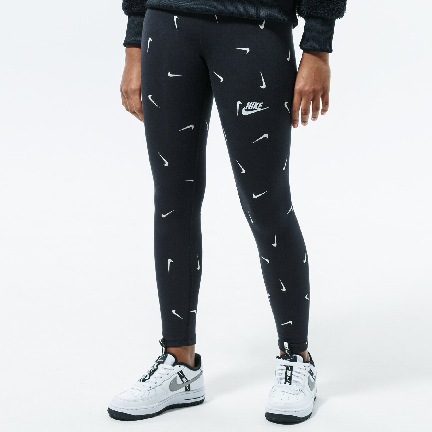 Kinder Hosen NIKE LEGGINGS SPORTSWEAR CU8337-010 Schwarz