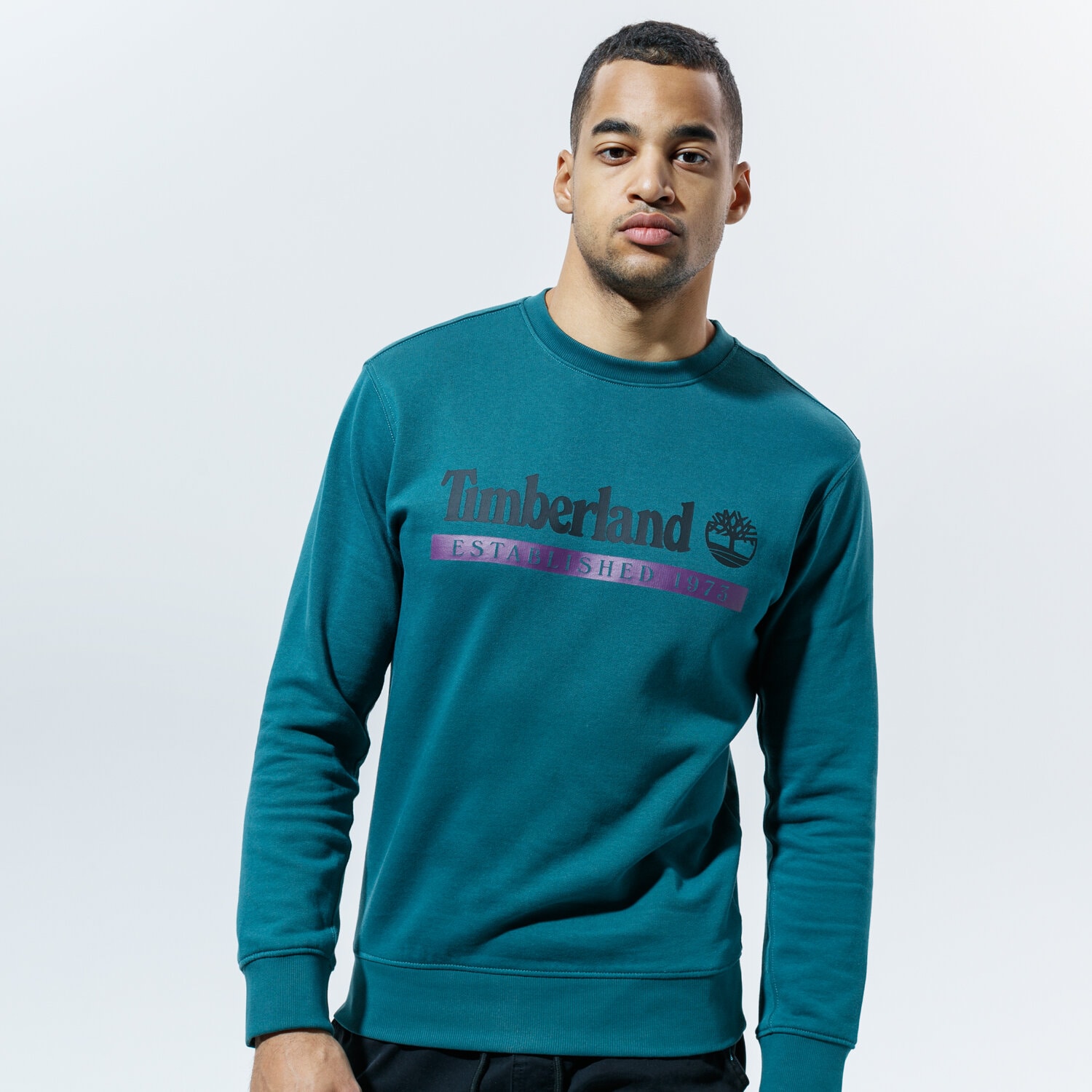 Herren TIMBERLAND SWEATSHIRT YC ESTABLISHED 1973 CREW NECK TB0A2AMHAQ91 Grün
