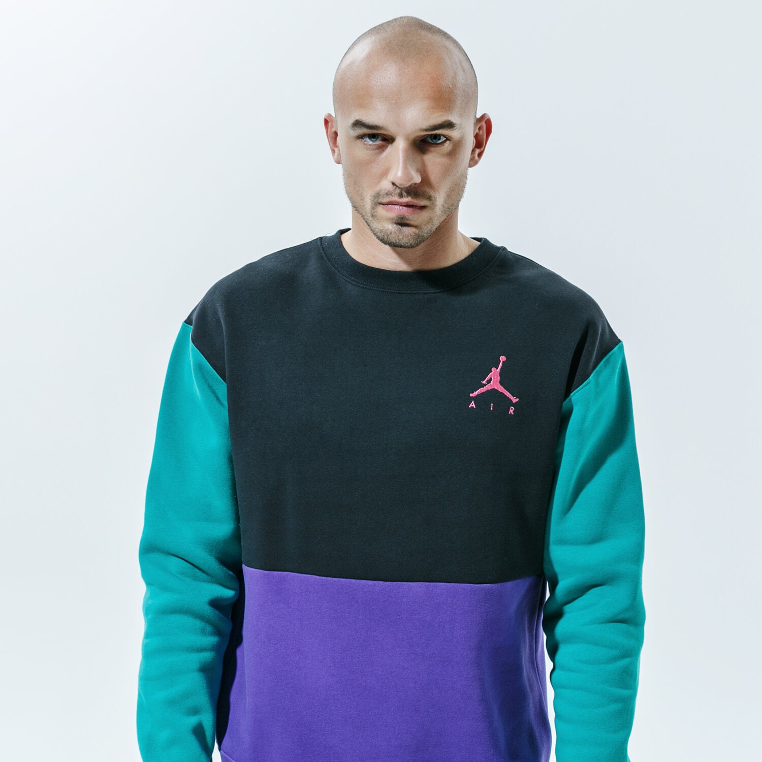 Herren JORDAN SWEATSHIRT JUMPMAN AIR CT3455-010 Schwarz