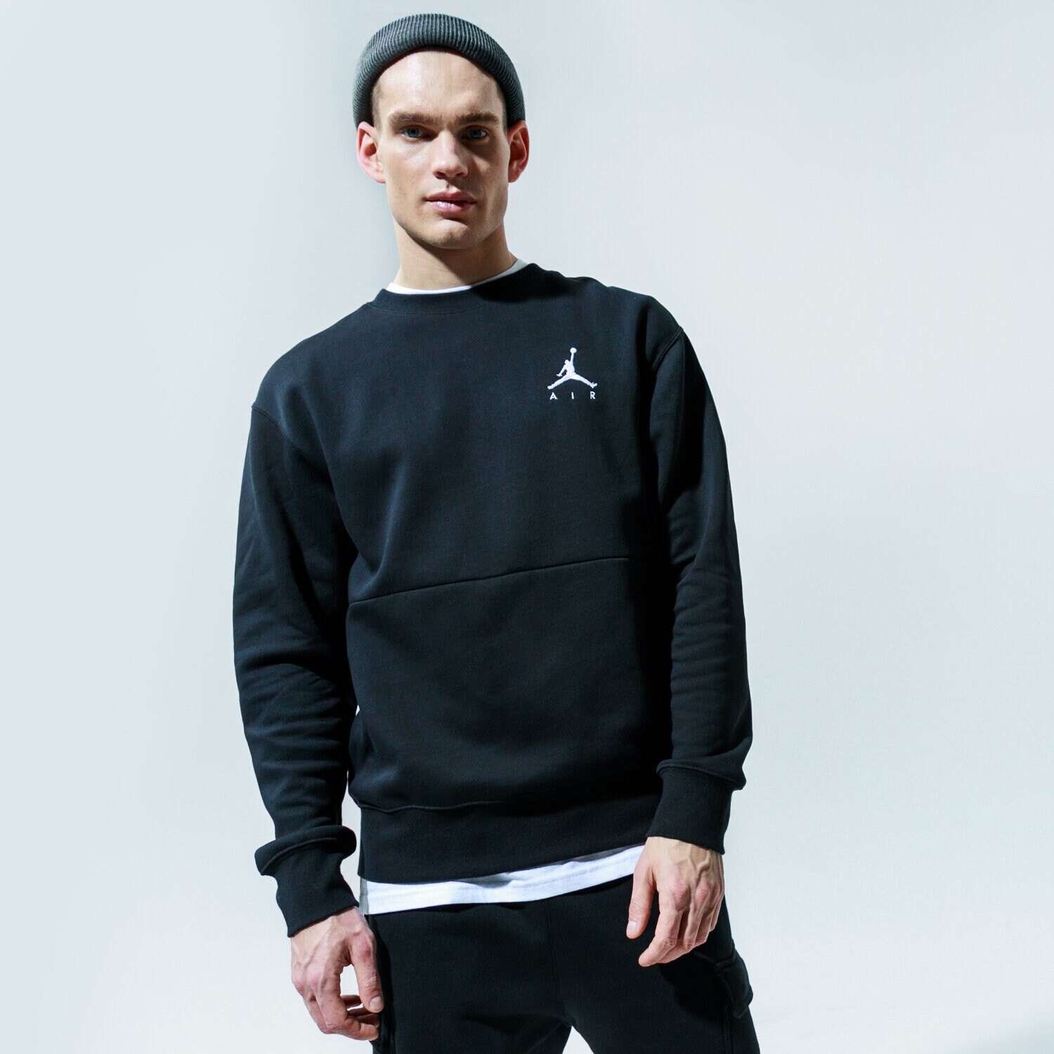 Herren JORDAN SWEATSHIRT JUMPMAN AIR CT3455-011 Dunkelblau