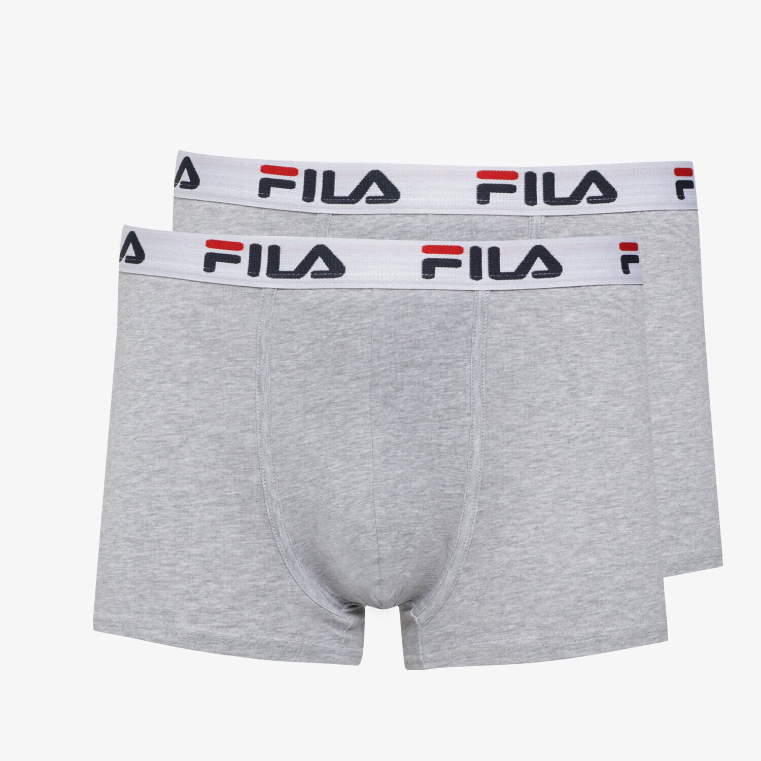Herren Unterwäsche FILA BOXERSHORTS TRUNK URBAN 2PACK GREY FU5016/2-400 Grau