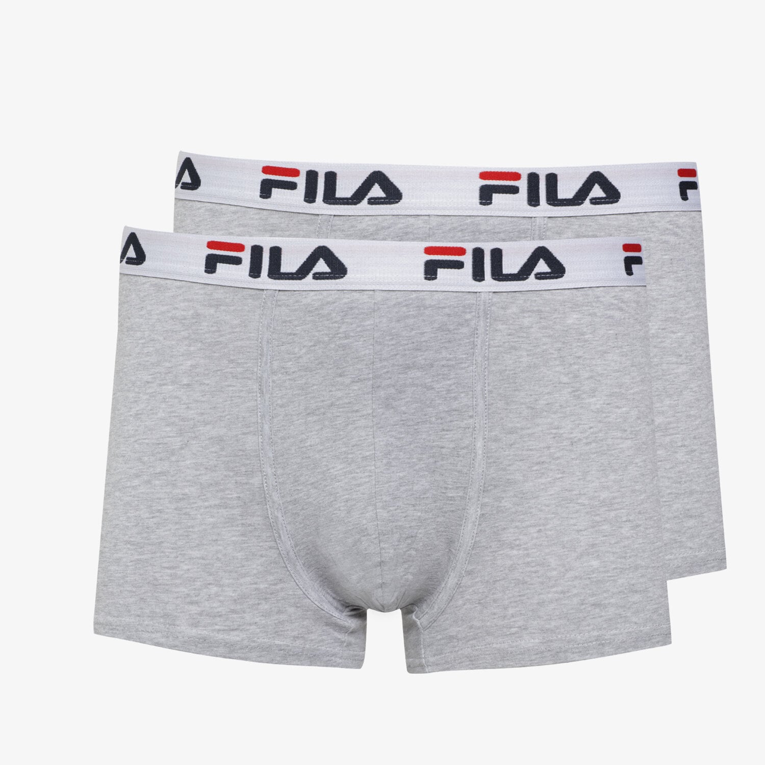 Herren Unterwäsche FILA BOXERSHORTS TRUNK URBAN 2PACK GREY FU5016/2-400 Grau