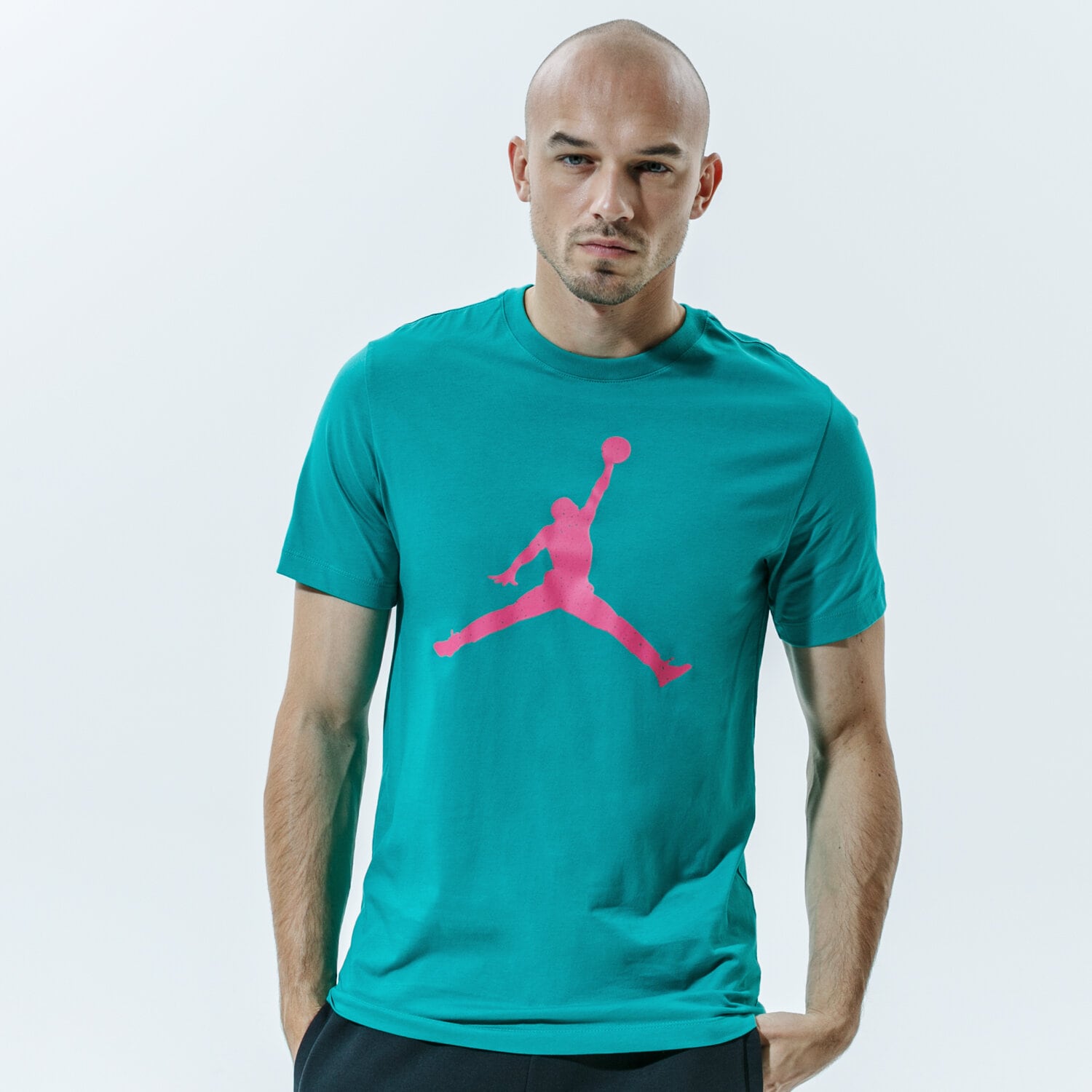 Herren T-Shirt JORDAN T-SHIRT JUMPMAN CZ6650-370 Grün