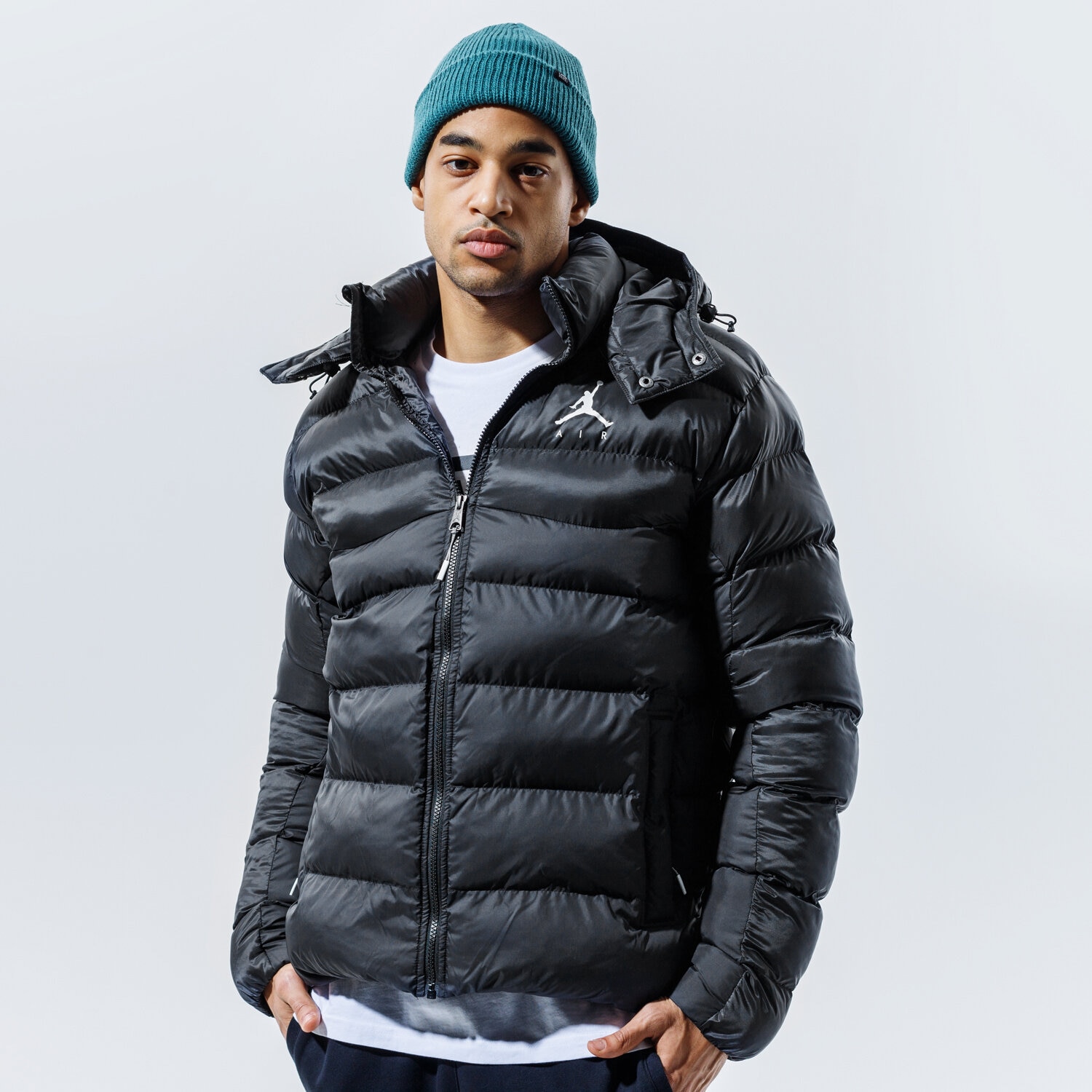 Herren Winterjacke JORDAN JACKE JUMPMAN AIR CK6885-010 Schwarz
