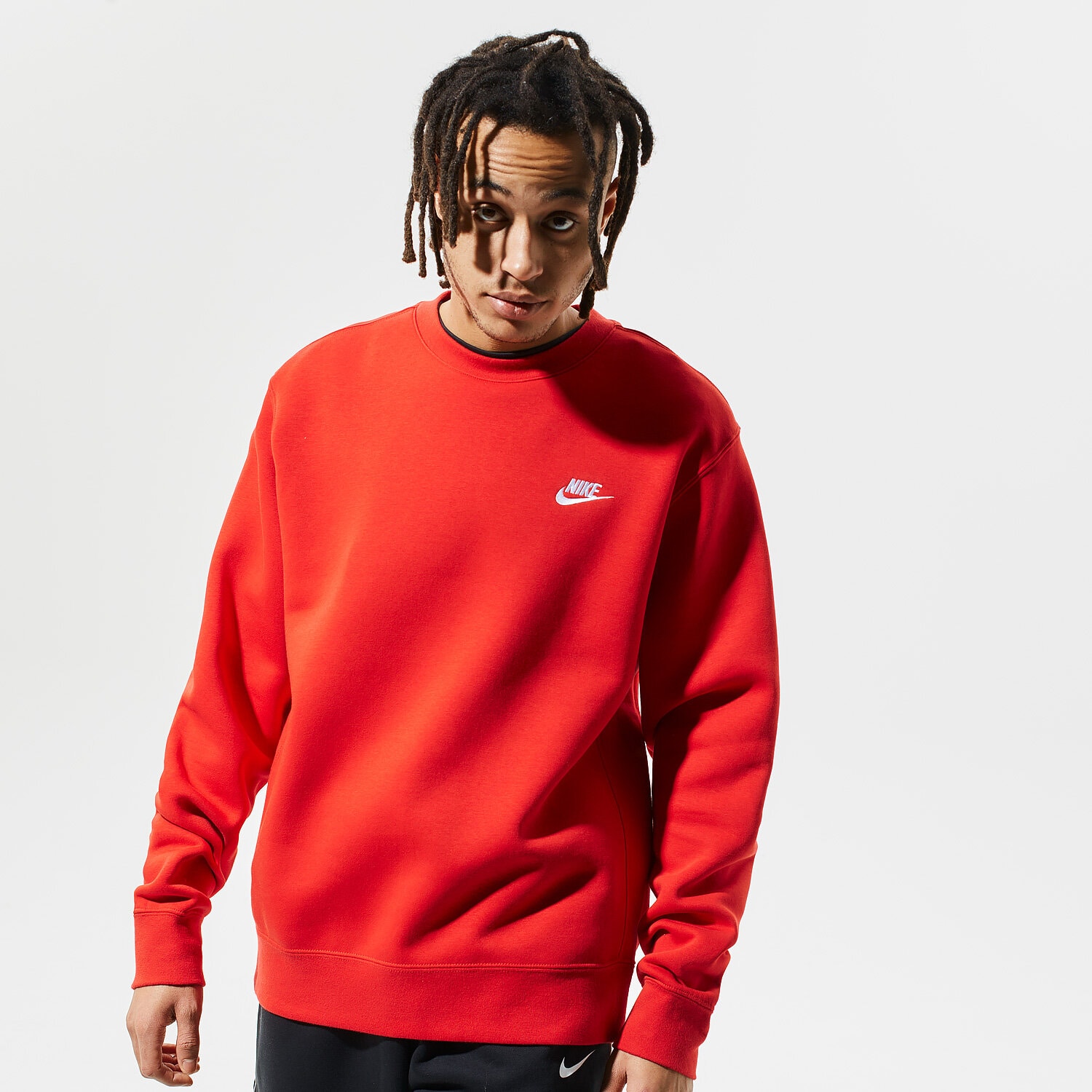 Herren NIKE SWEATSHIRT SPORTSWEAR CLUB BV2662-657 Rot