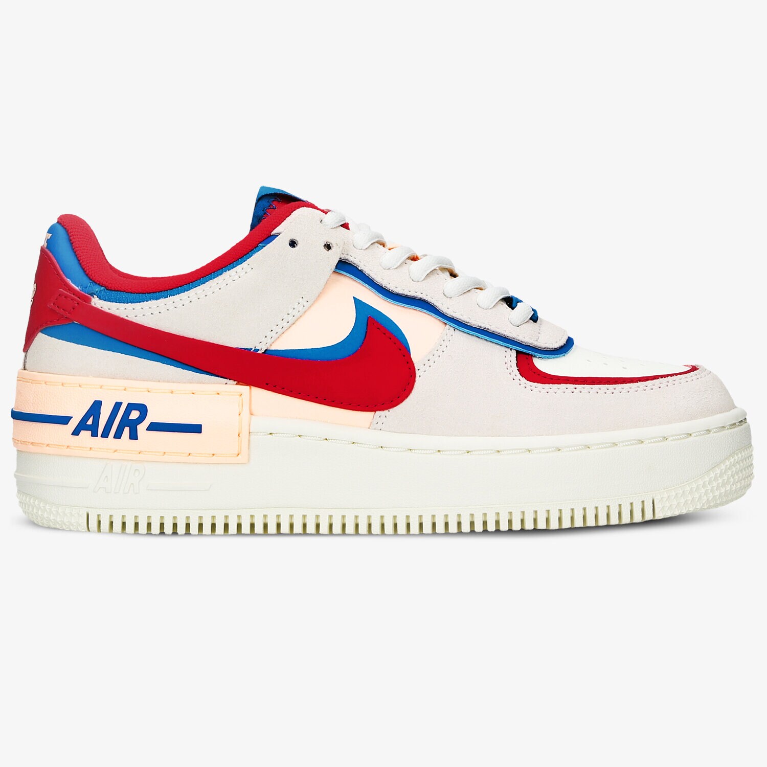 Damen Sneaker NIKE AIR FORCE 1 SHADOW CU8591-100 Multicolor