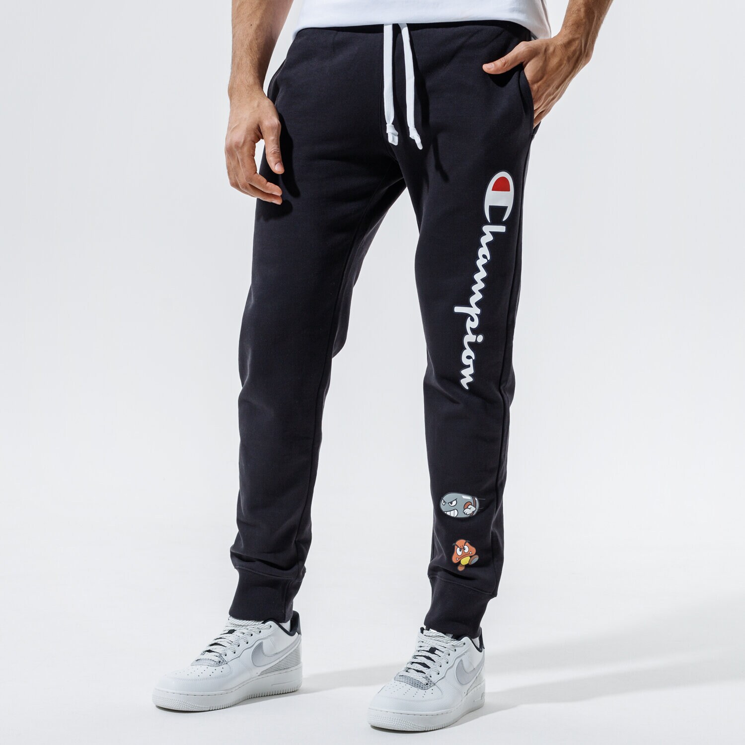 Herren Hosen CHAMPION HOSE RIB CUFF PANTS 216870KK001 Schwarz