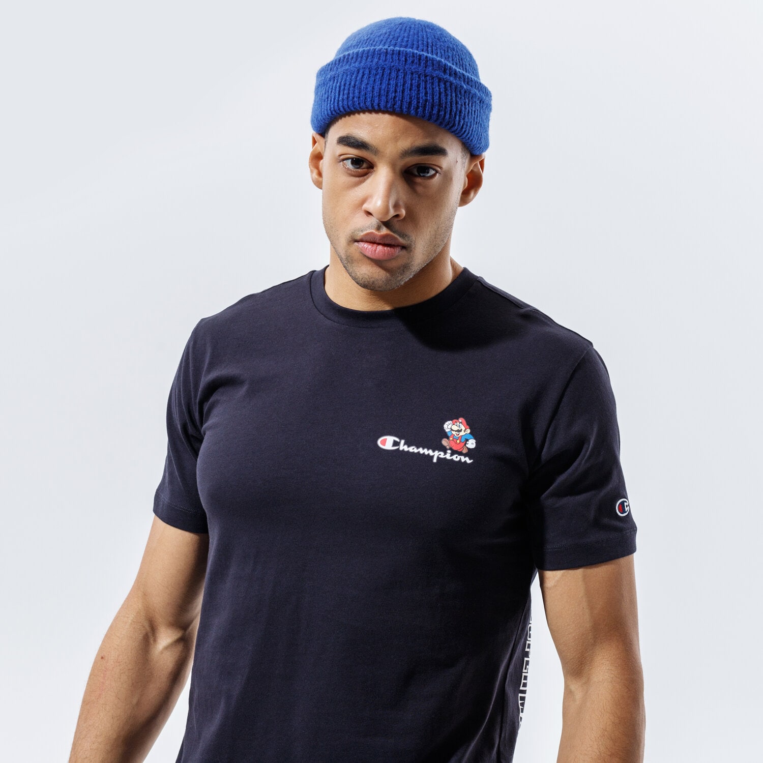 Herren T-Shirt CHAMPION T-SHIRT CREWNECK T-SHIRT 216871KK001 Schwarz