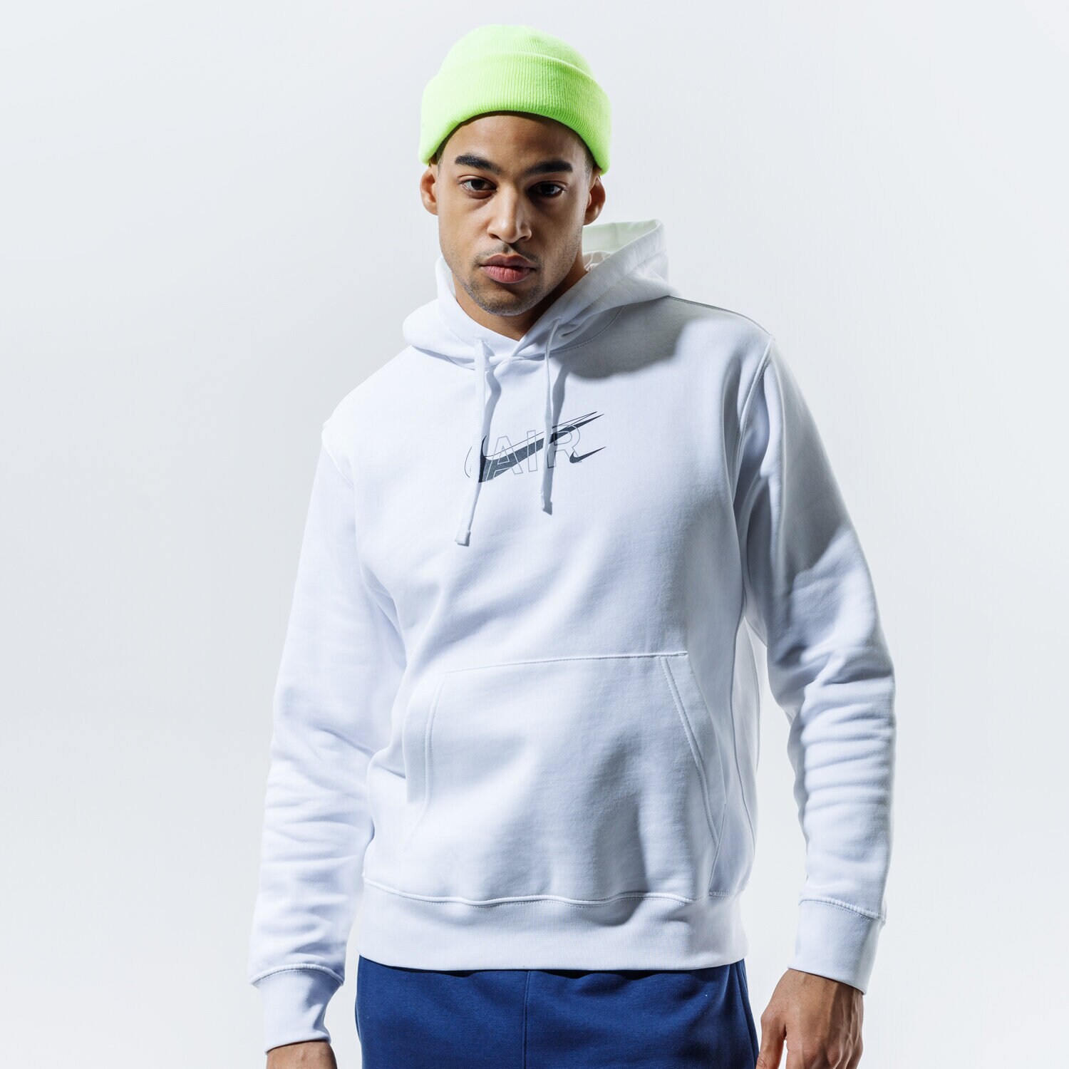 Herren NIKE HOODIE M NSW HOODIE PO AIR PRNT PACK DD9694-100 Weiß