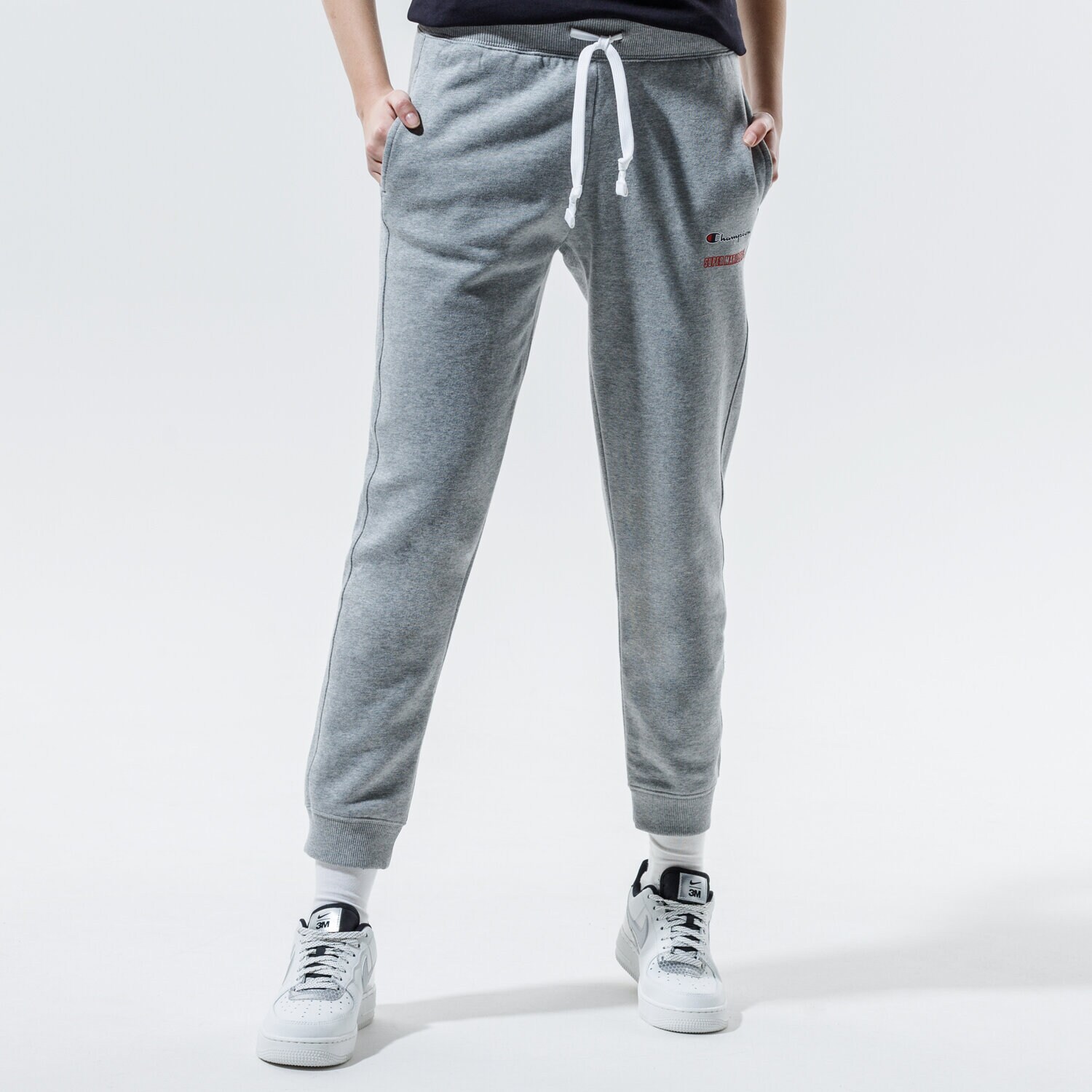 Damen Hosen CHAMPION HOSE RIB CUFF PANTS 114713EM006 Grau