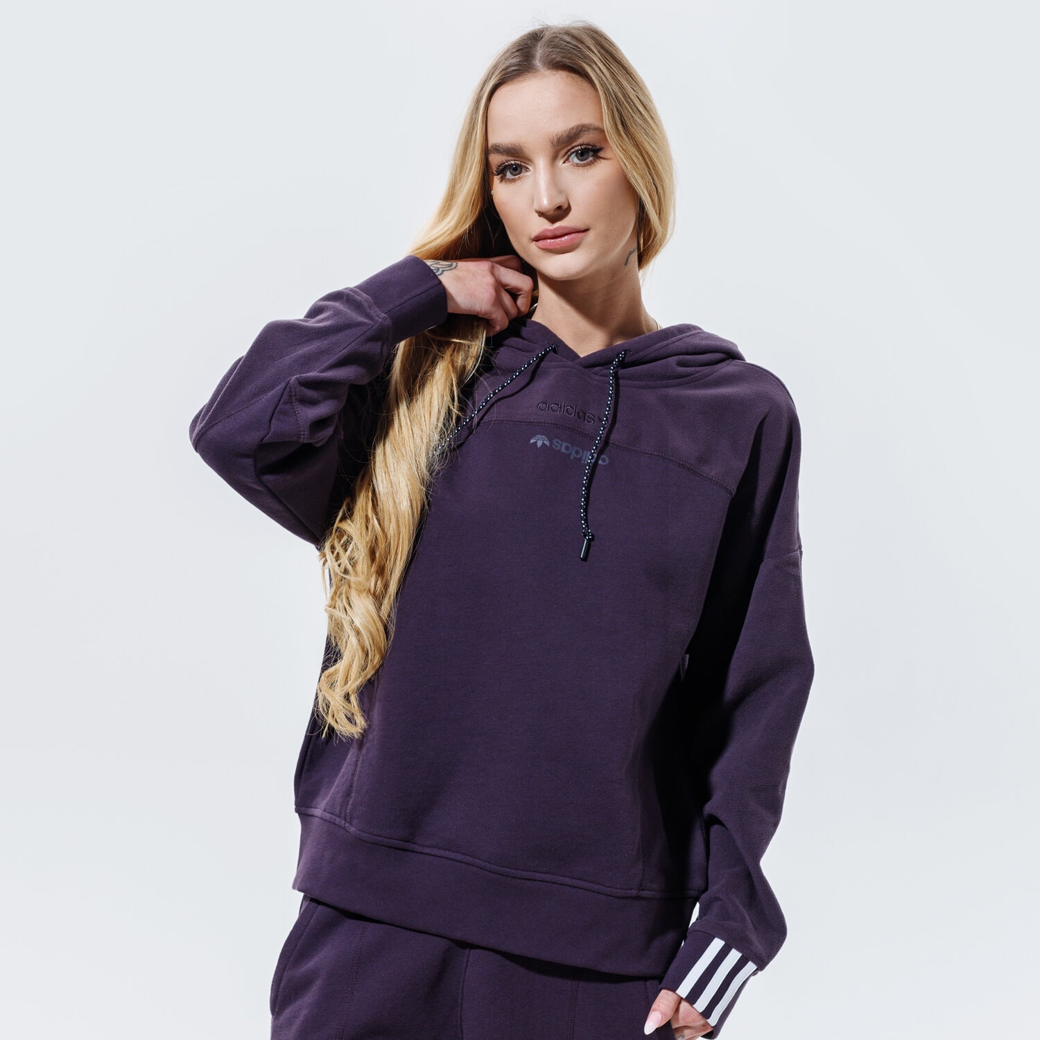 Damen ADIDAS HOODIE HOODIE GD3897 Violet